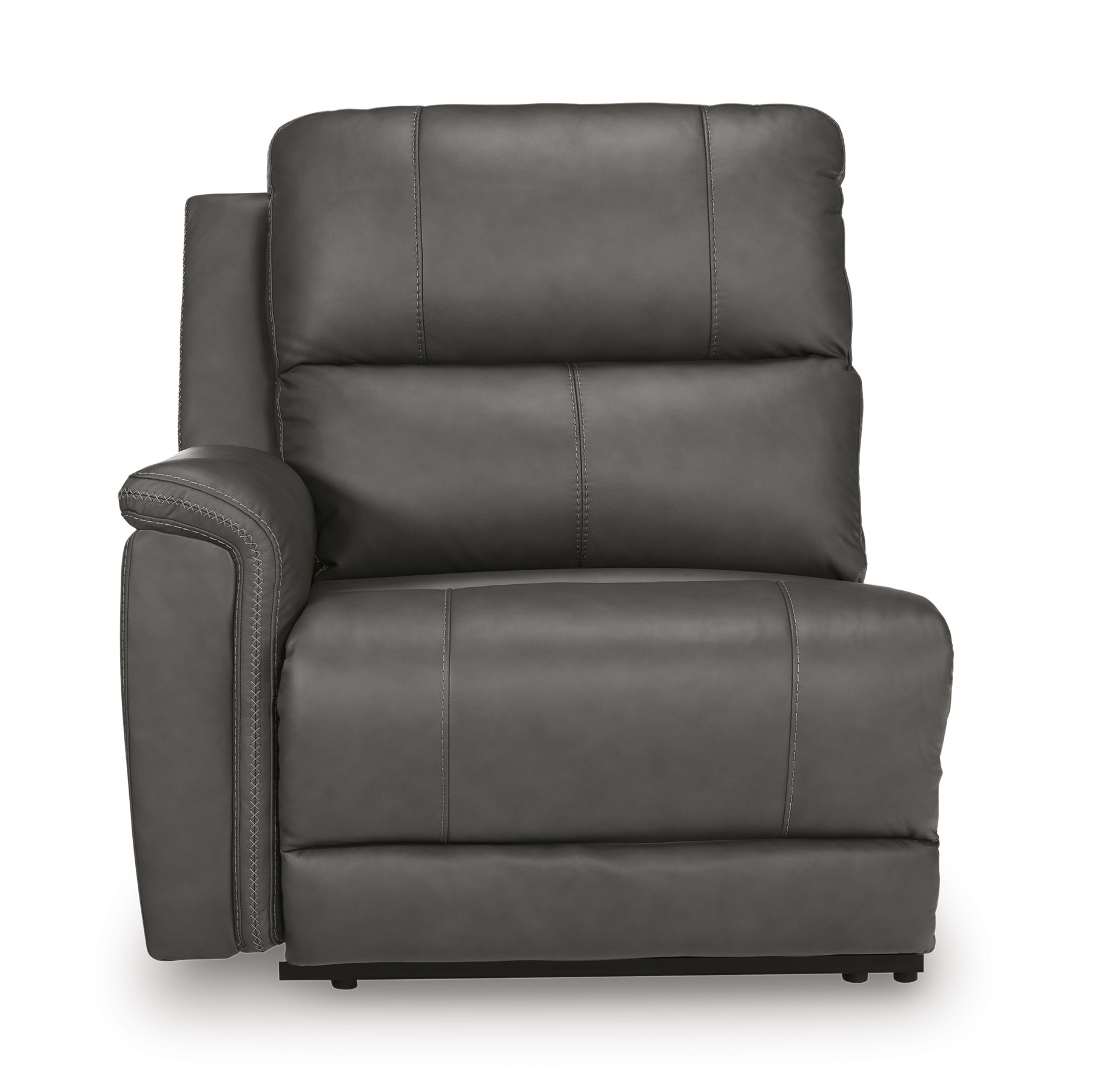 Bleckley 5-Piece Leather/PVC Power Reclining L-Shaped Sectiona Sofa