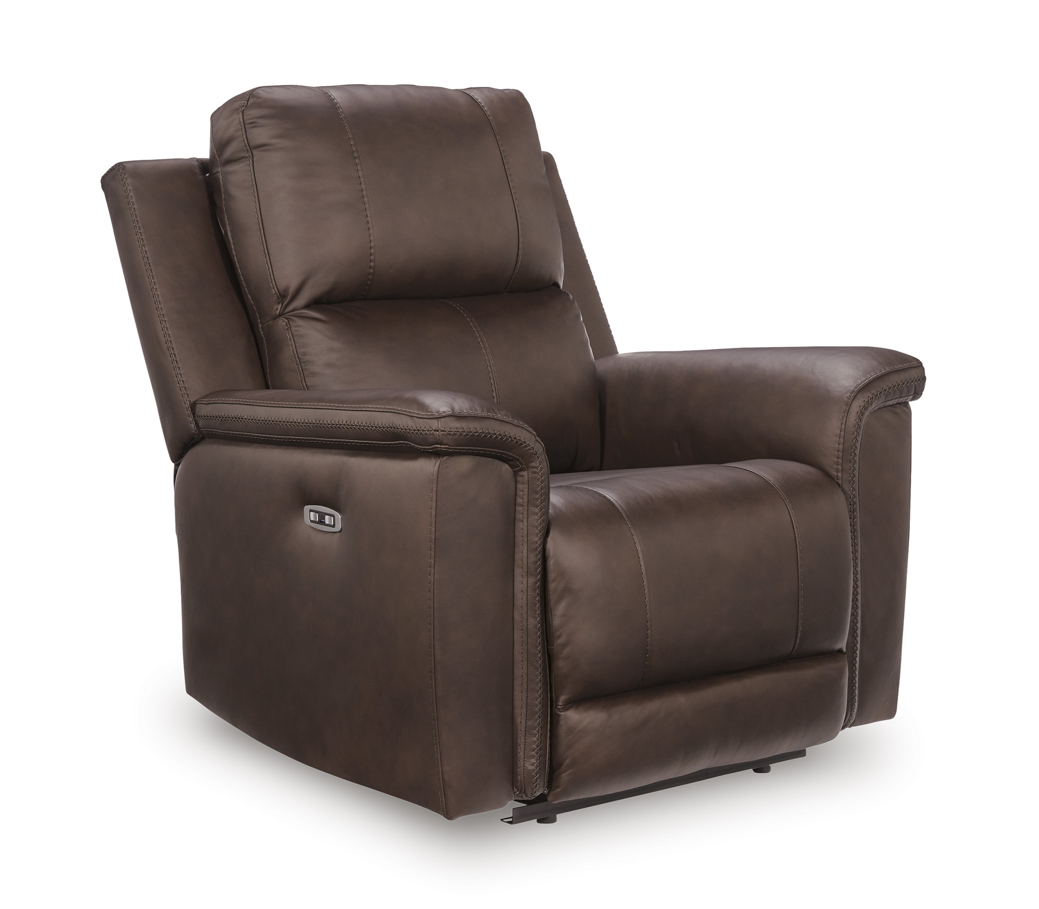 Bleckley Leather/PVC Power Reclining Living Set
