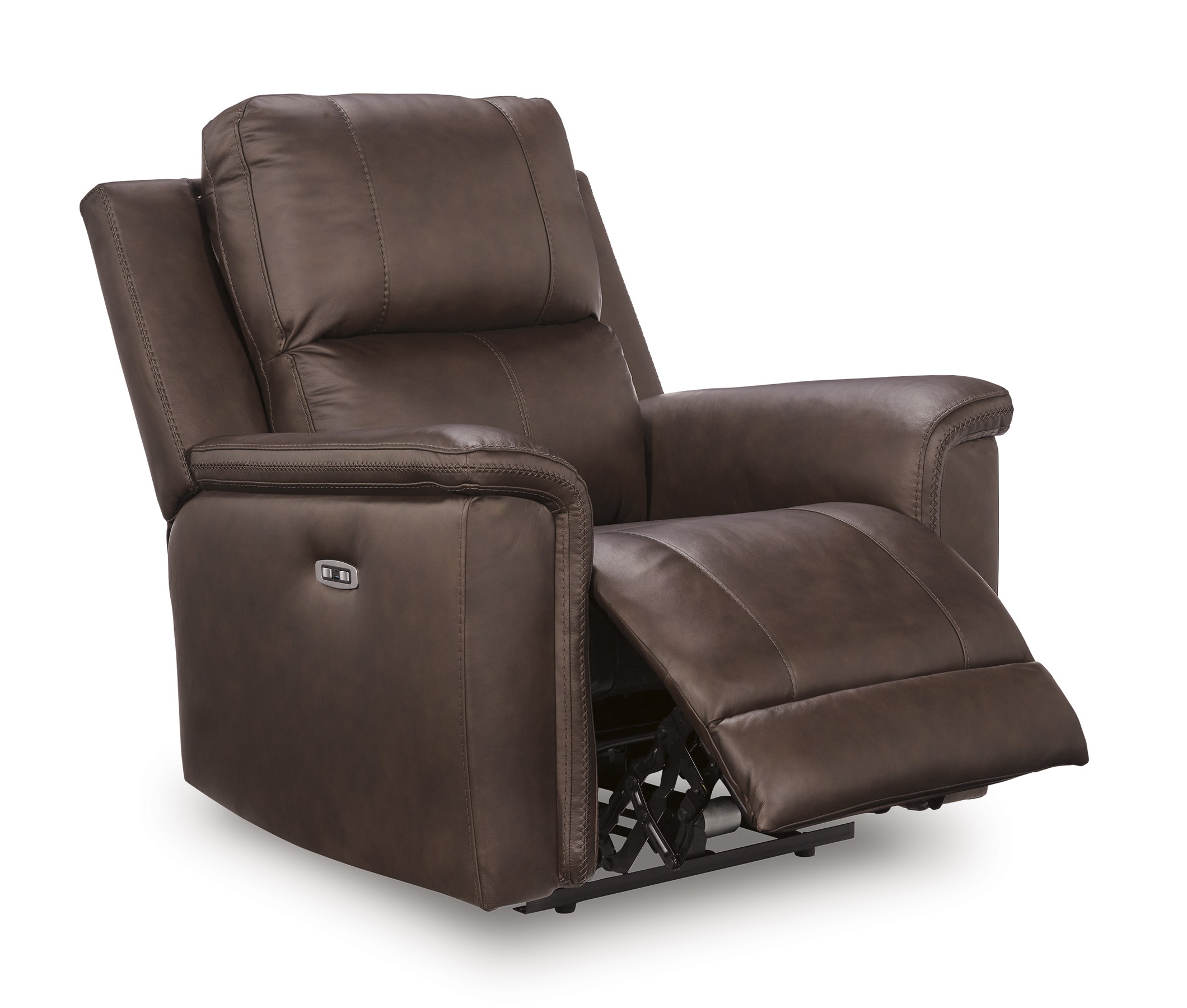 Bleckley Leather/PVC Power Reclining Living Set