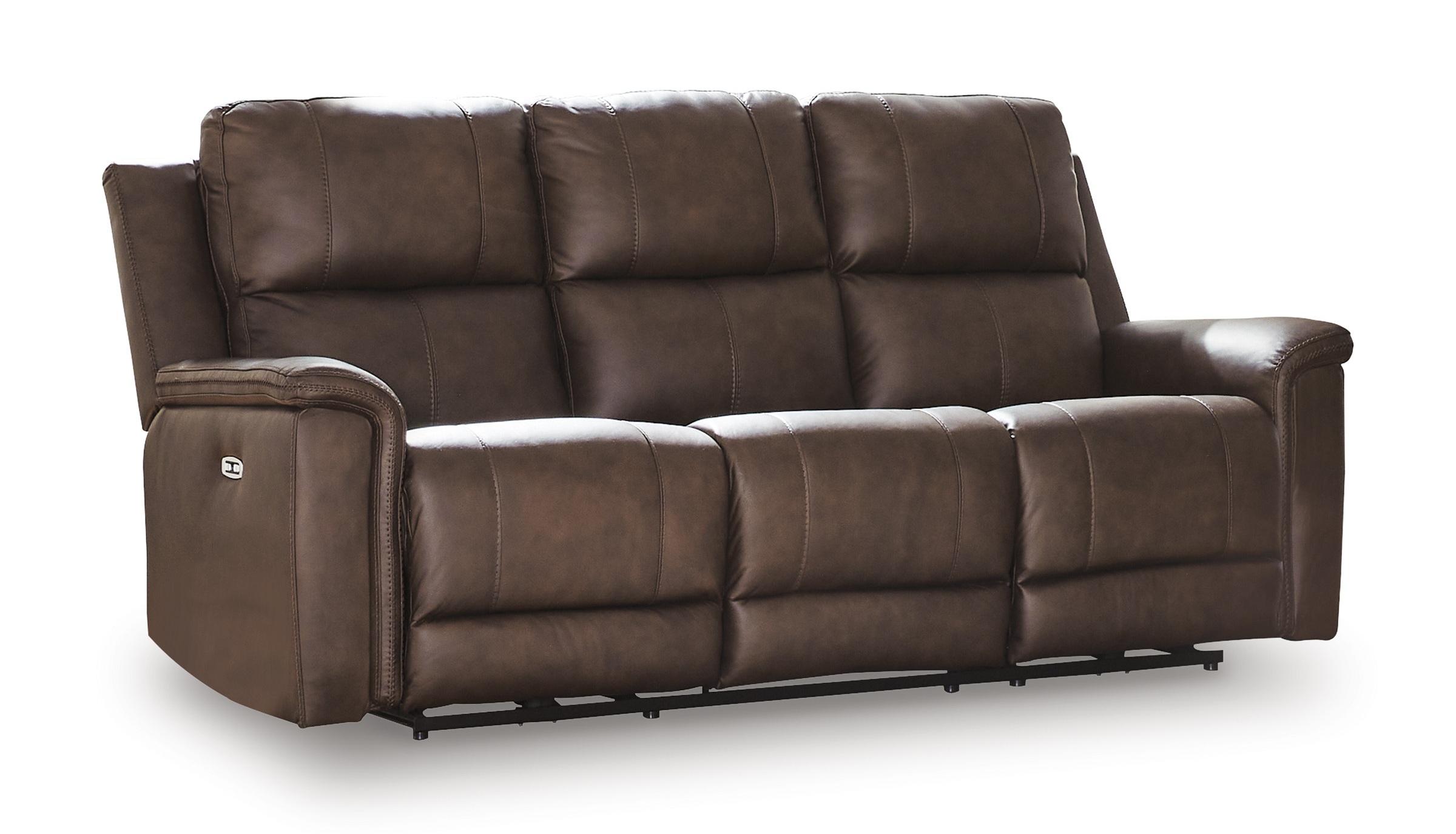 Bleckley Leather/PVC Power Reclining Living Set