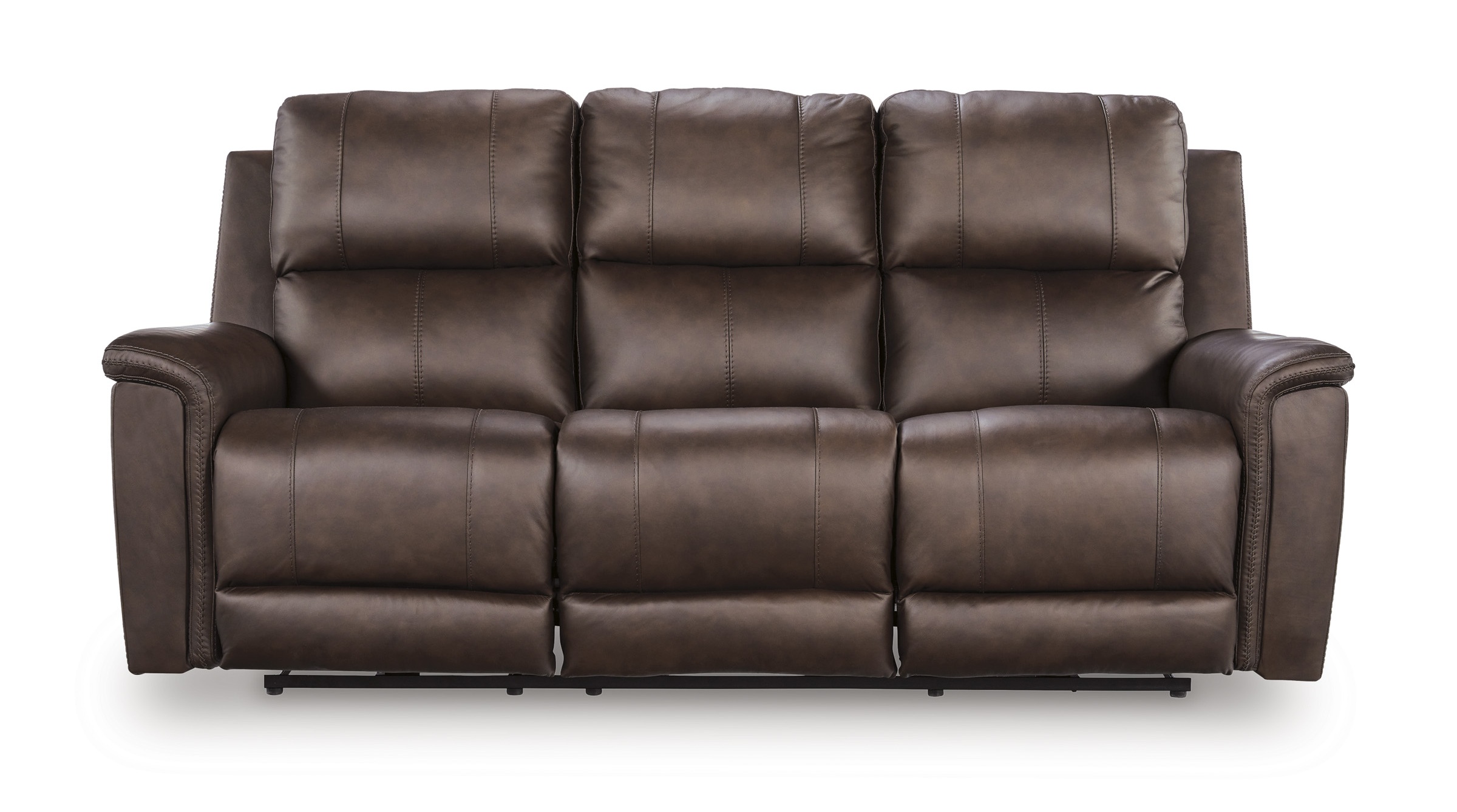 Bleckley Leather/PVC Power Reclining Living Set