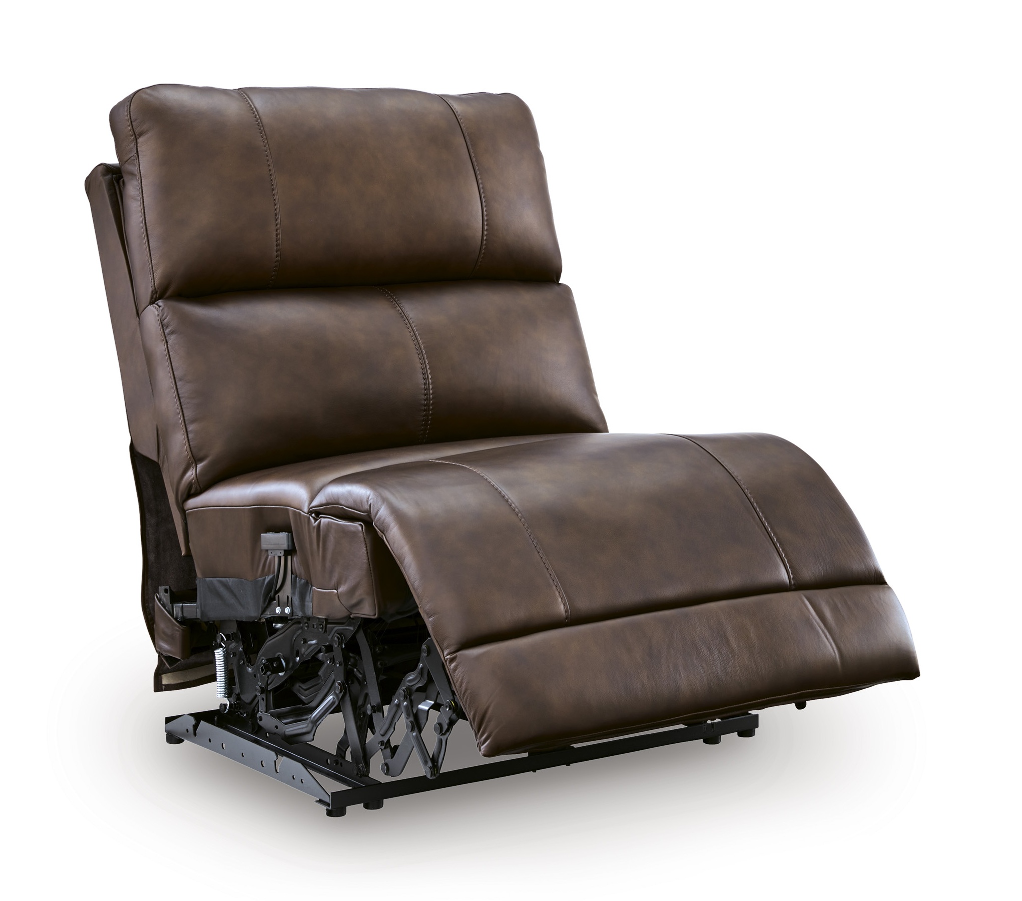 Bleckley 5-Piece Leather/PVC Power Reclining L-Shaped Sectiona Sofa