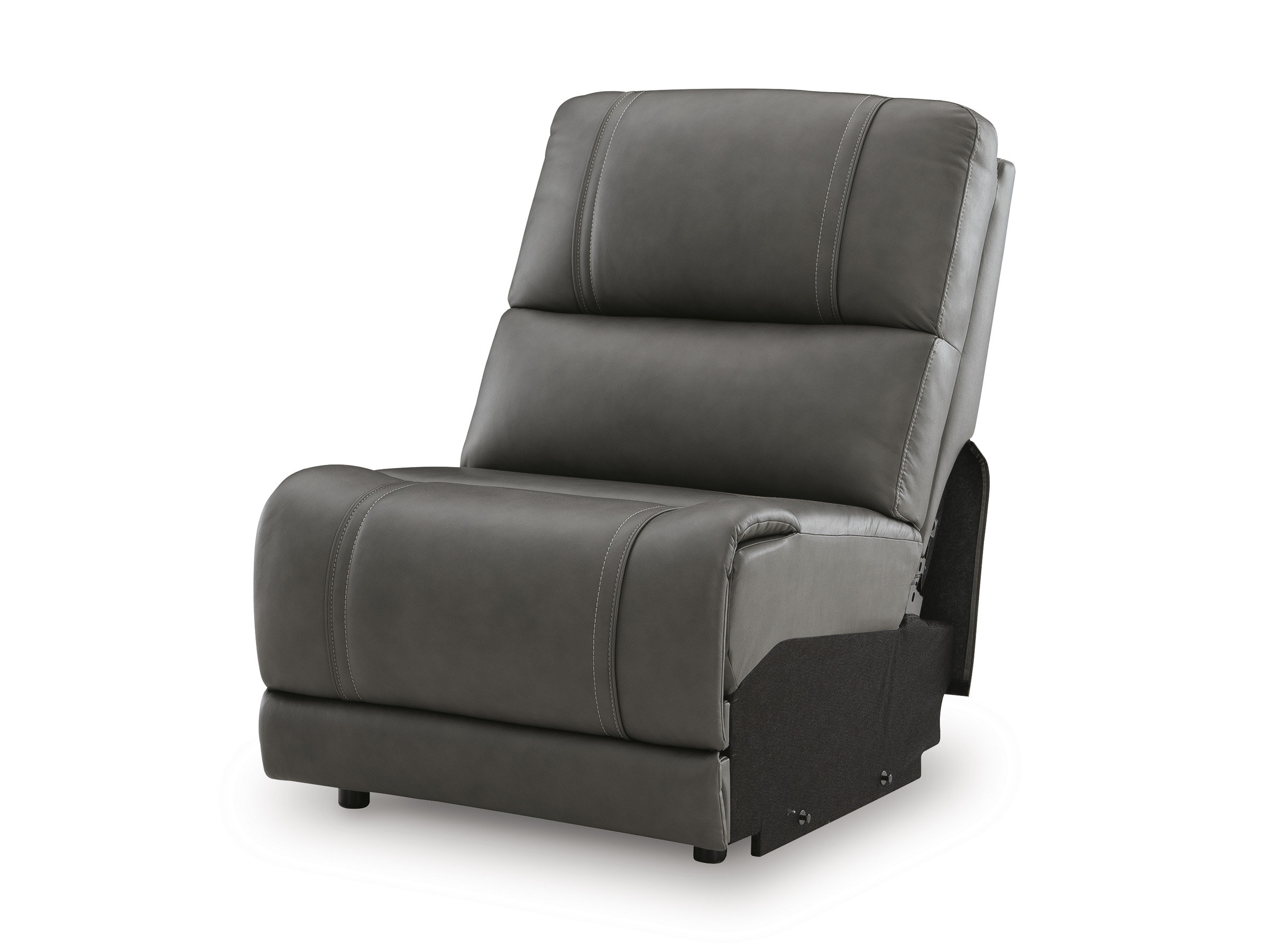 5Z-Pittson Leather 3-Piece Modular Power Reclining Sofa