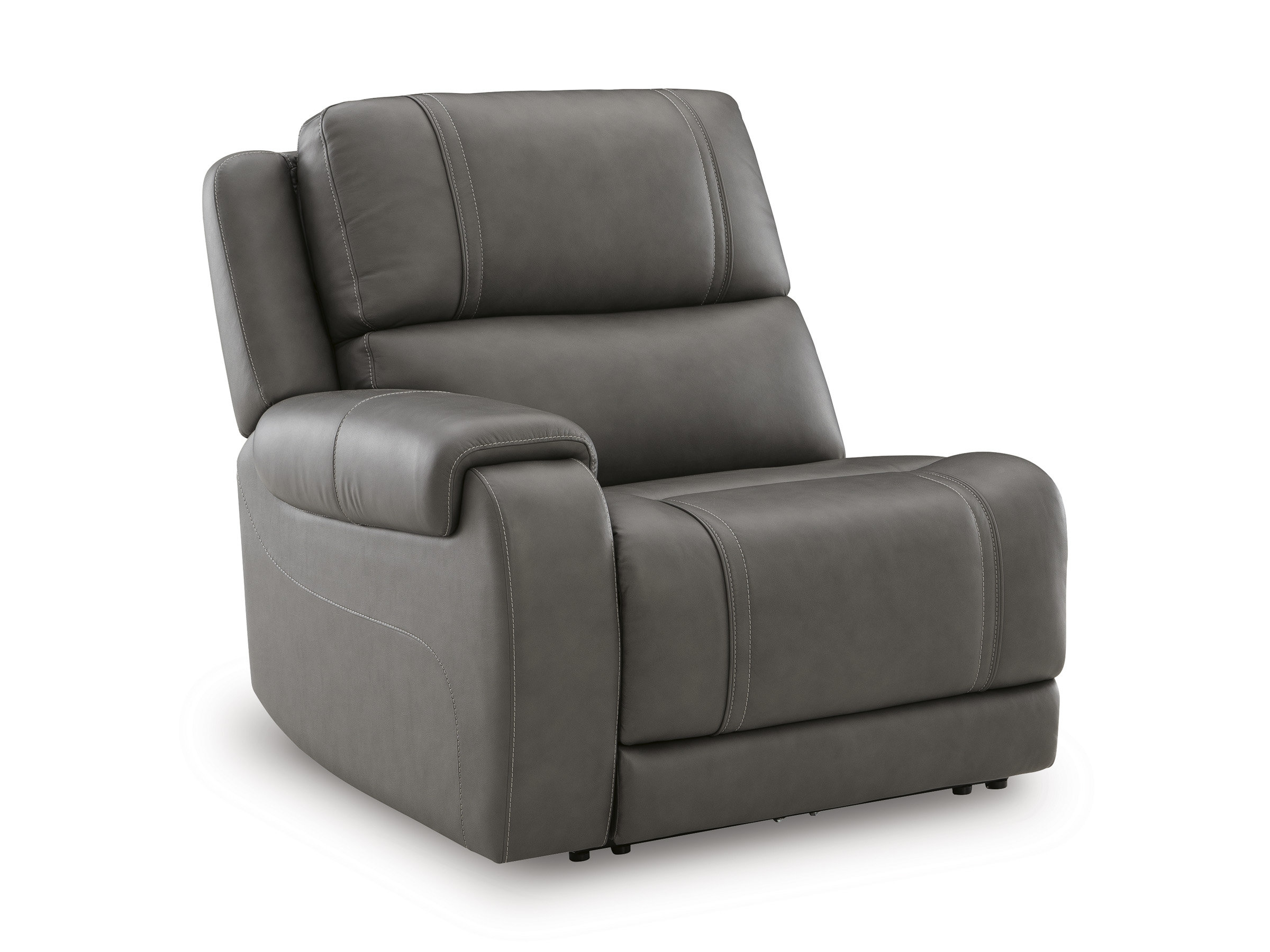 5Z-Pittson Leather 3-Piece Modular Power Reclining Sofa
