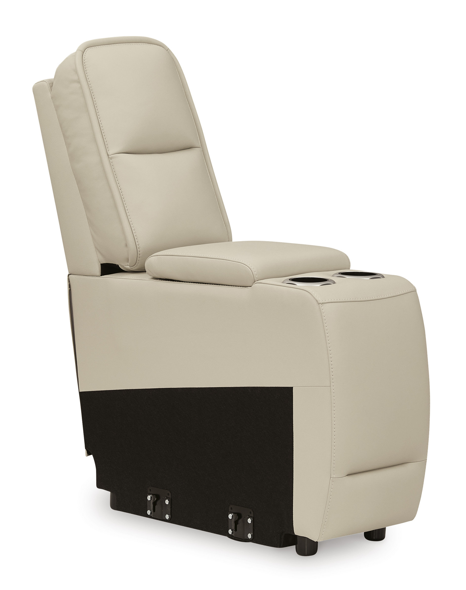 Double Deal Leather Modular Power Reclining Living Room Set