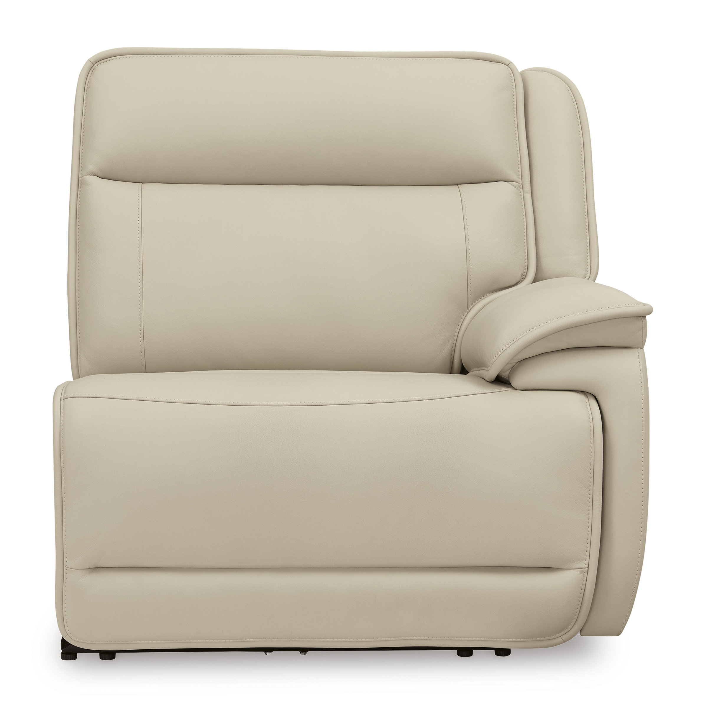 Double Deal Leather Modular Power Reclining Living Room Set