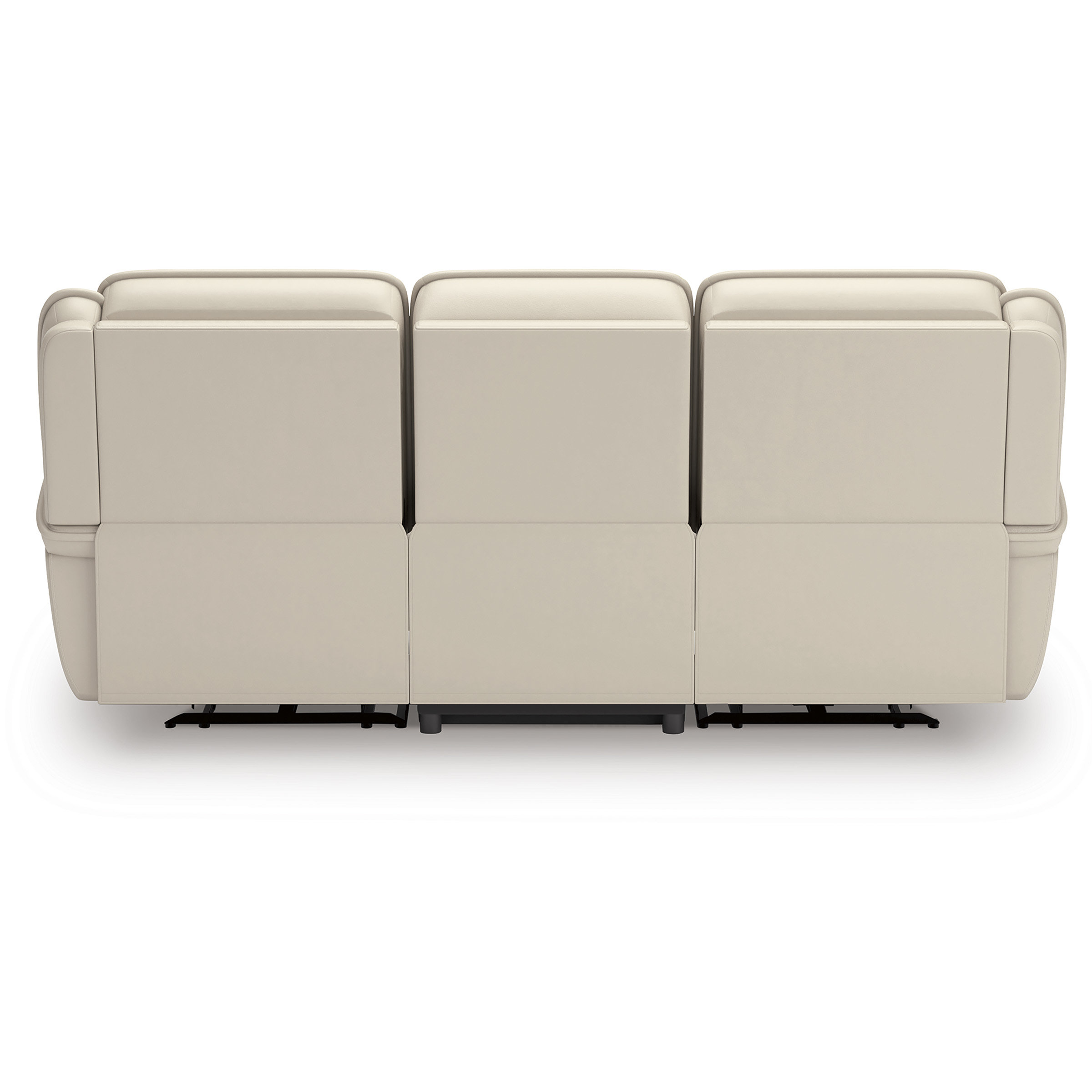 Double Deal Leather Modular Power Reclining Living Room Set