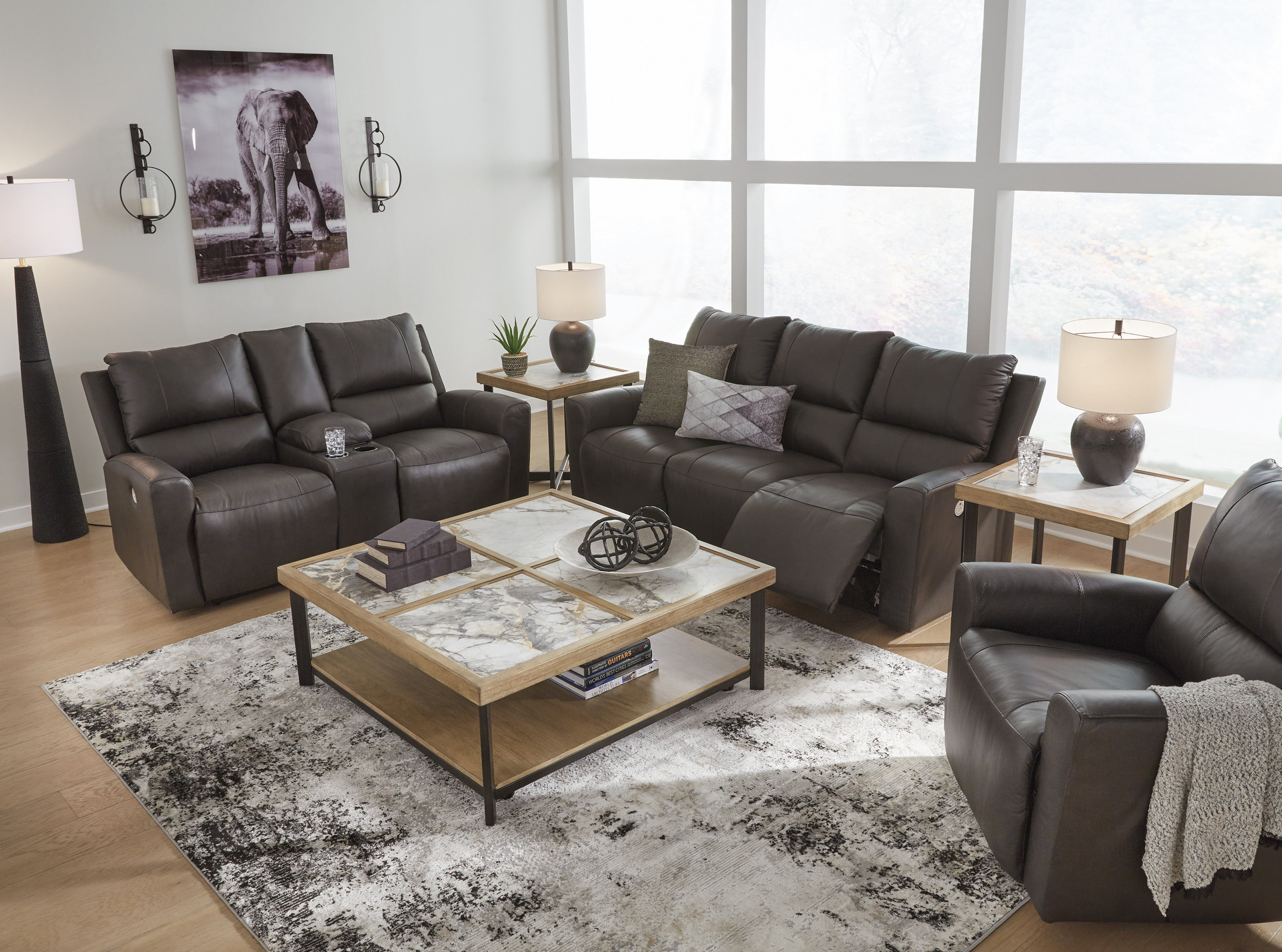 Ashley Boxmere - Living Room Set