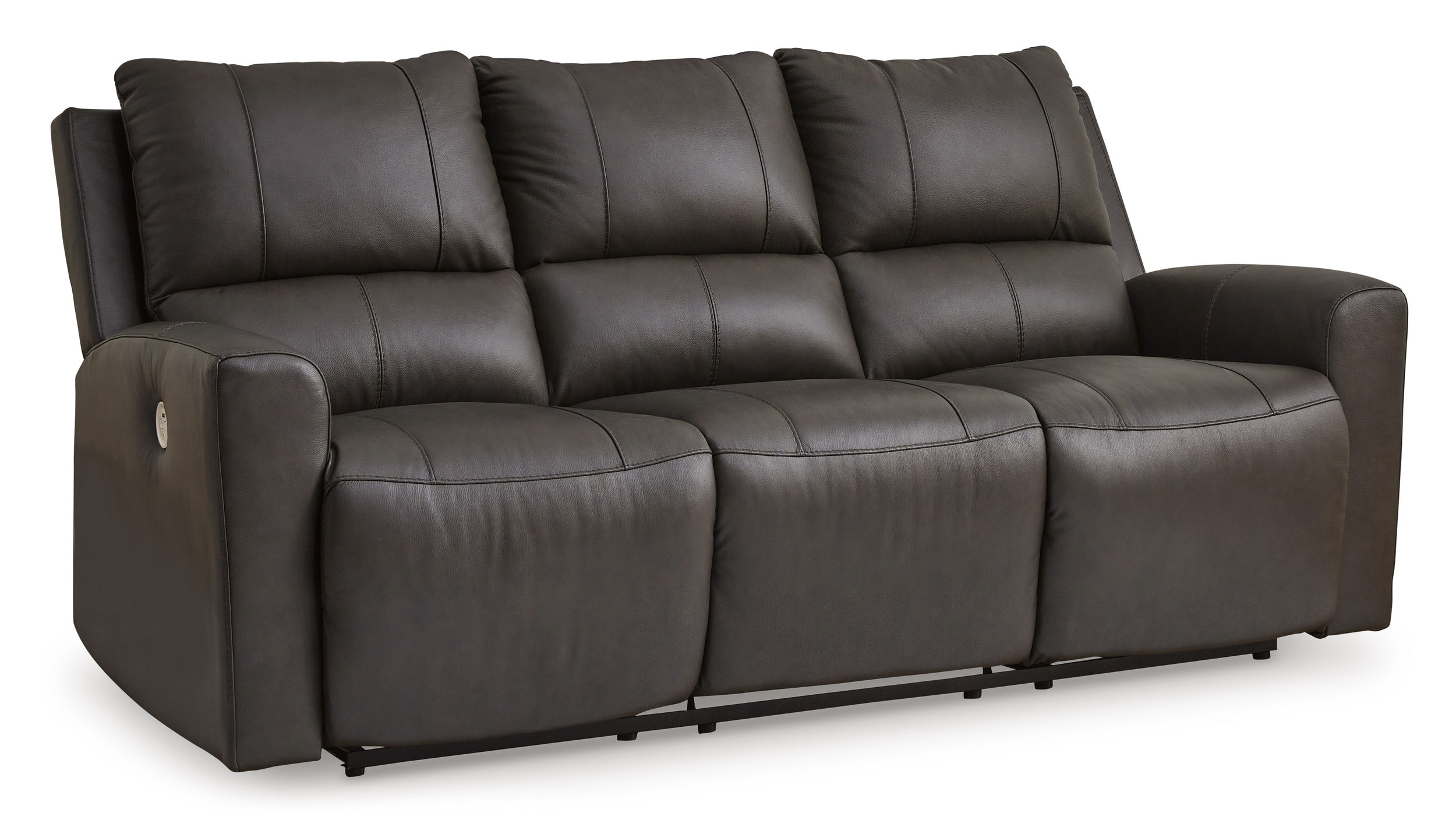 Boxmere Leather/PVC Power Reclining Living Room Set