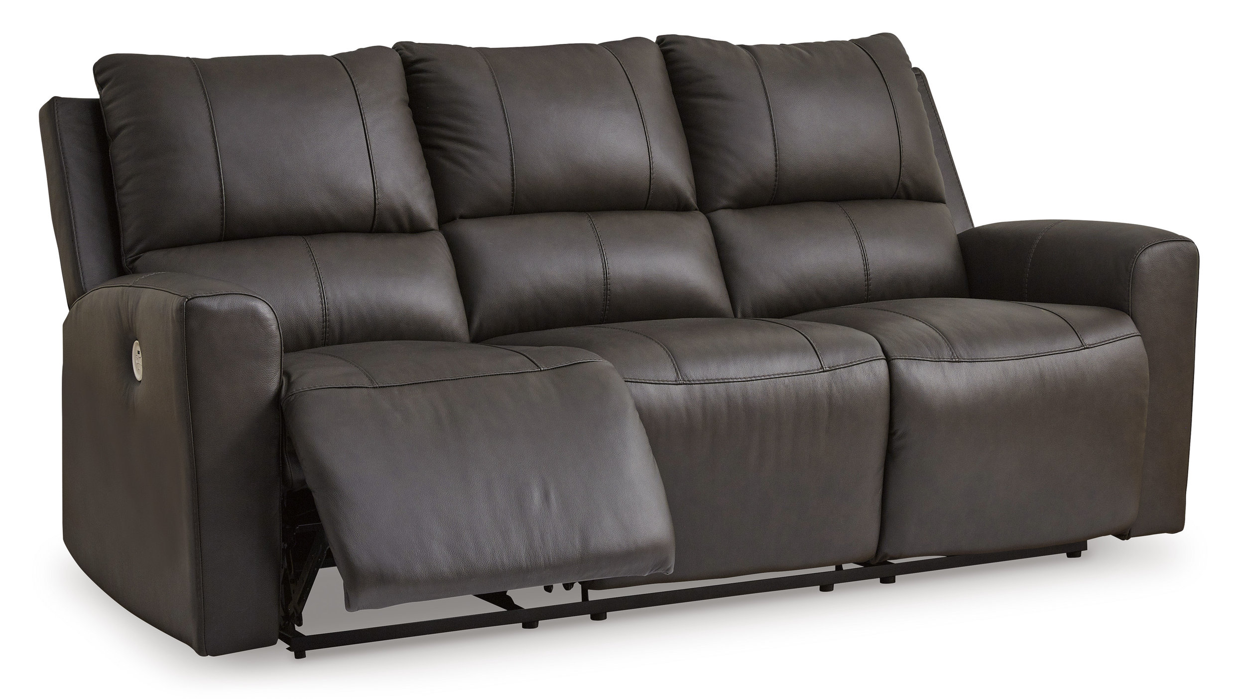 Boxmere Leather/PVC Power Reclining Living Room Set