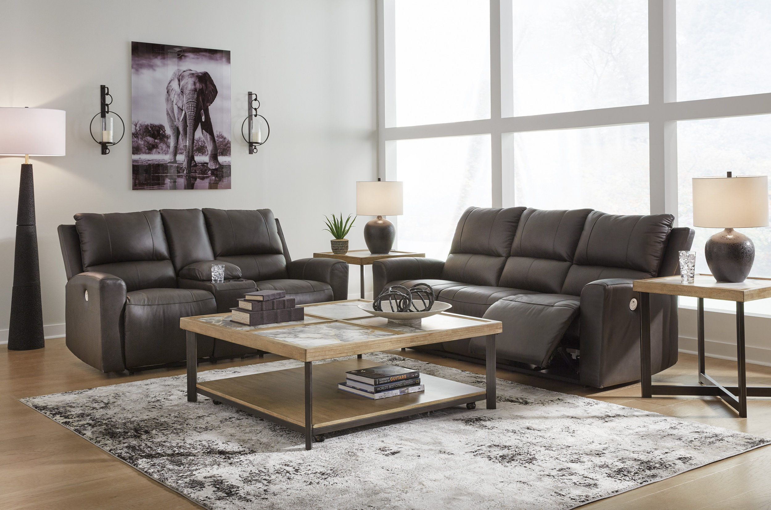 Boxmere - Reclining Living Room Set