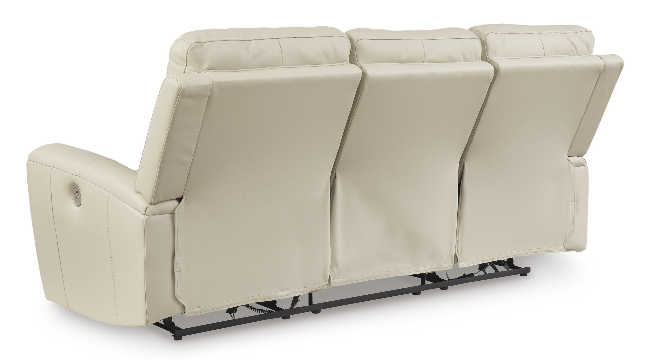 Dahlmoore Leather/PVC Power Reclining Sofa