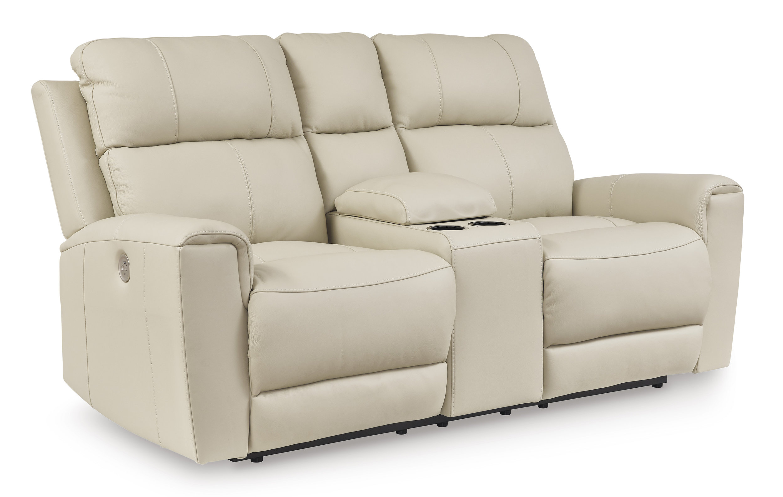 Dahlmoore Leather/PVC Power Reclining Living Room Set