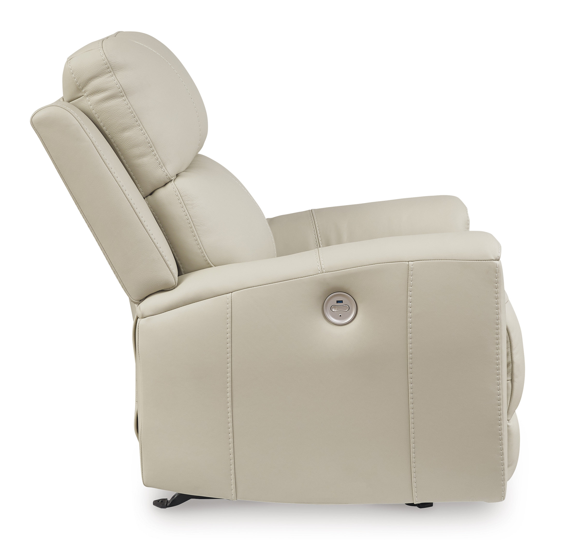 Dahlmoore Leather/PVC Power Reclining Living Room Set