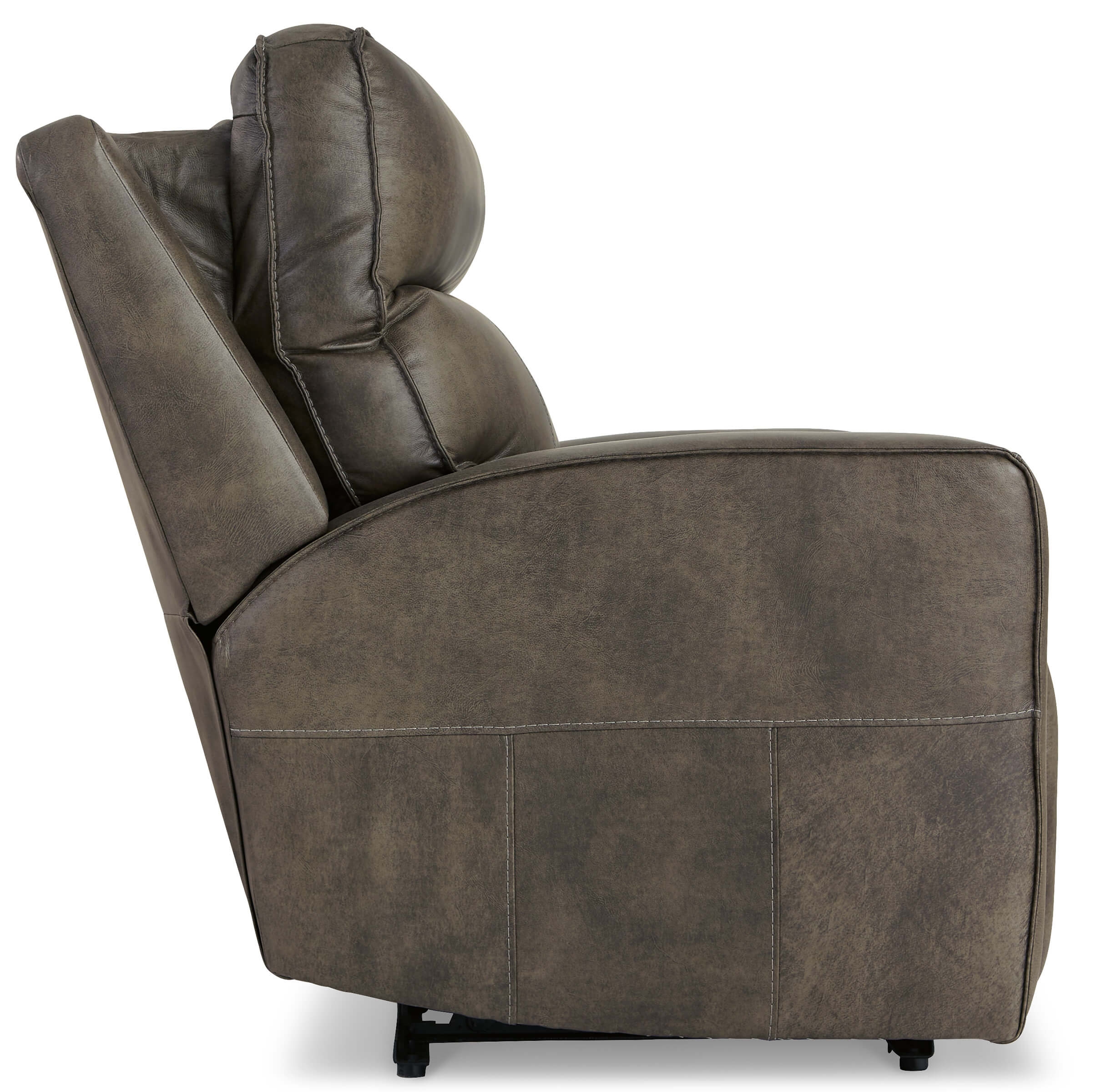 Game Plan Leather Oversized Power Reclining Chair
