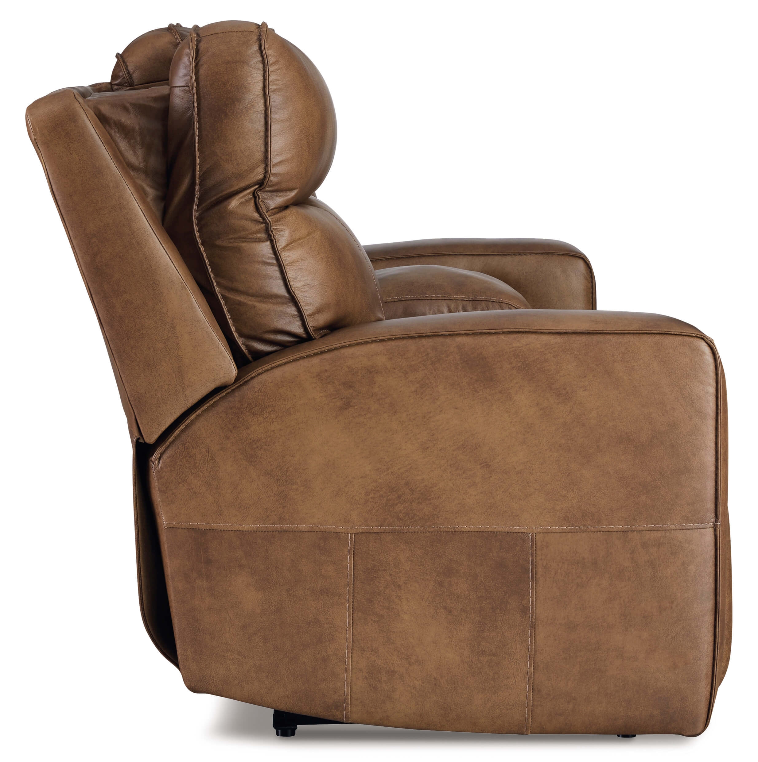 Game Plan Leather Power Reclining Living Room Set