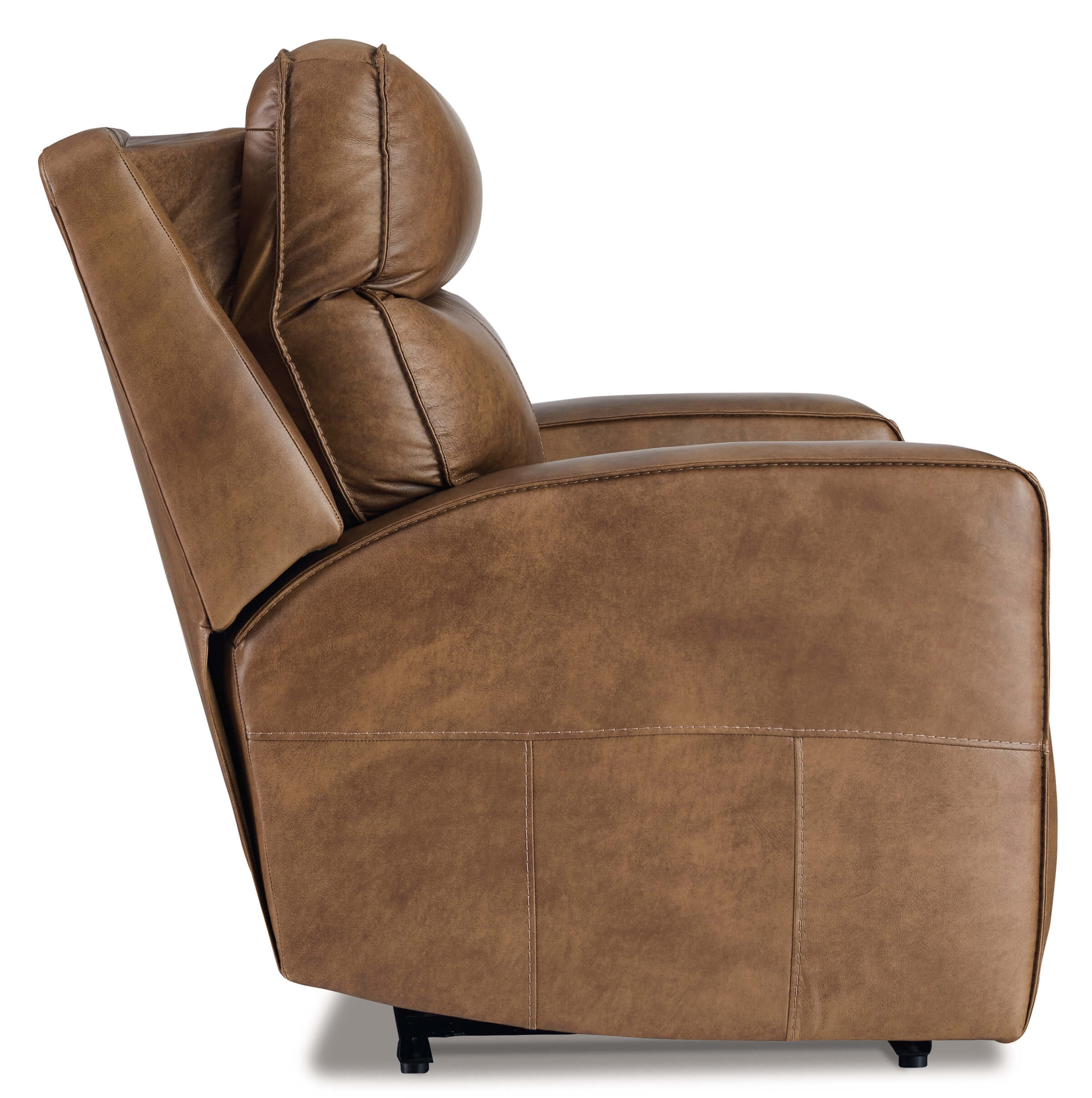 Game Plan Leather Oversized Power Reclining Chair