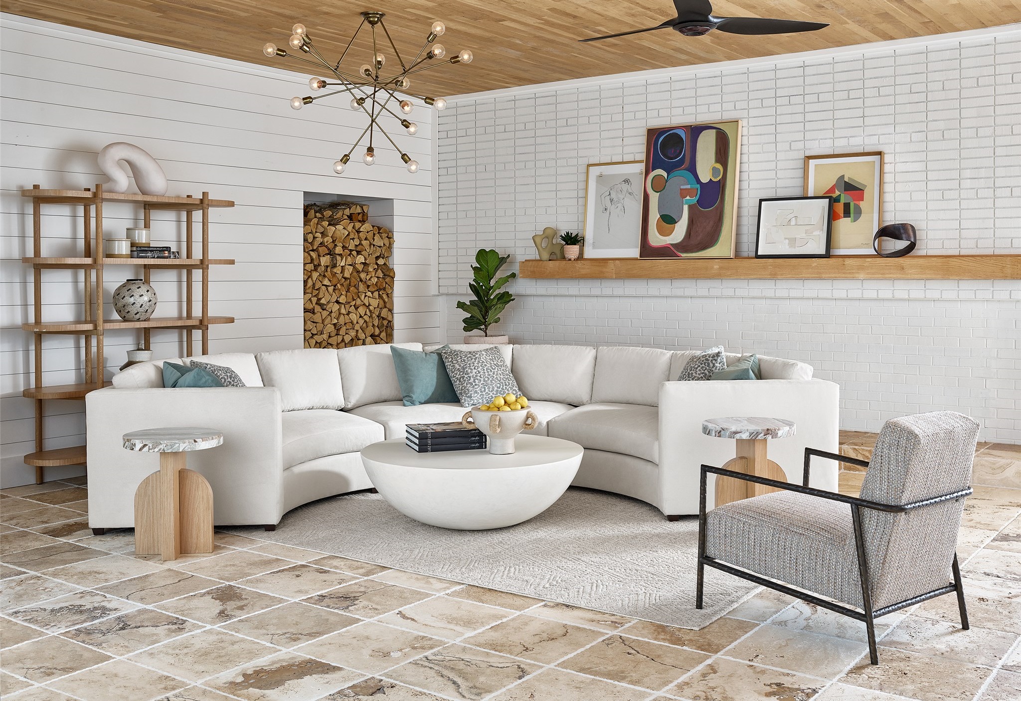 Everdin Round Coffee Table