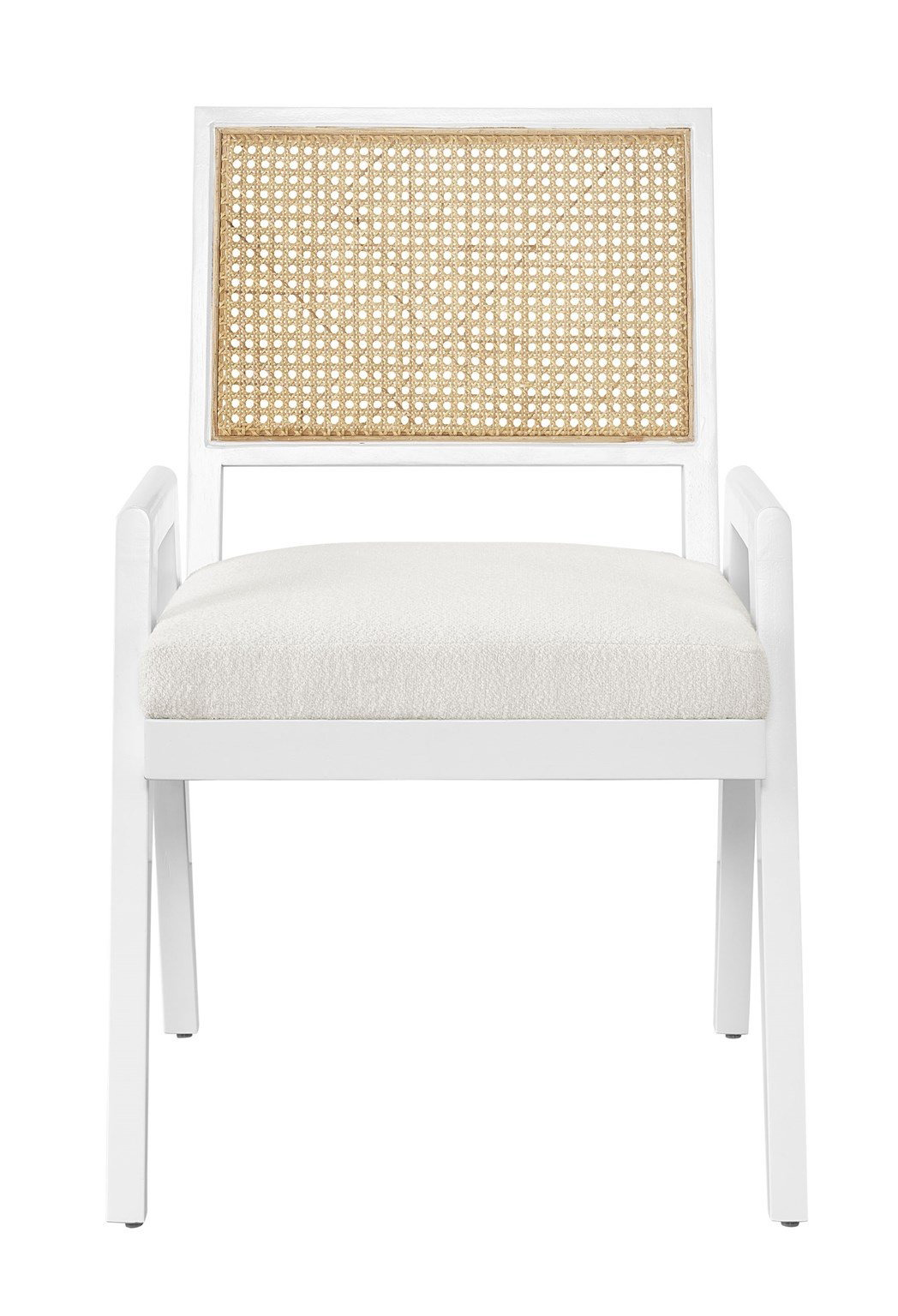 Sonora Fabric/Wood Arm Chair