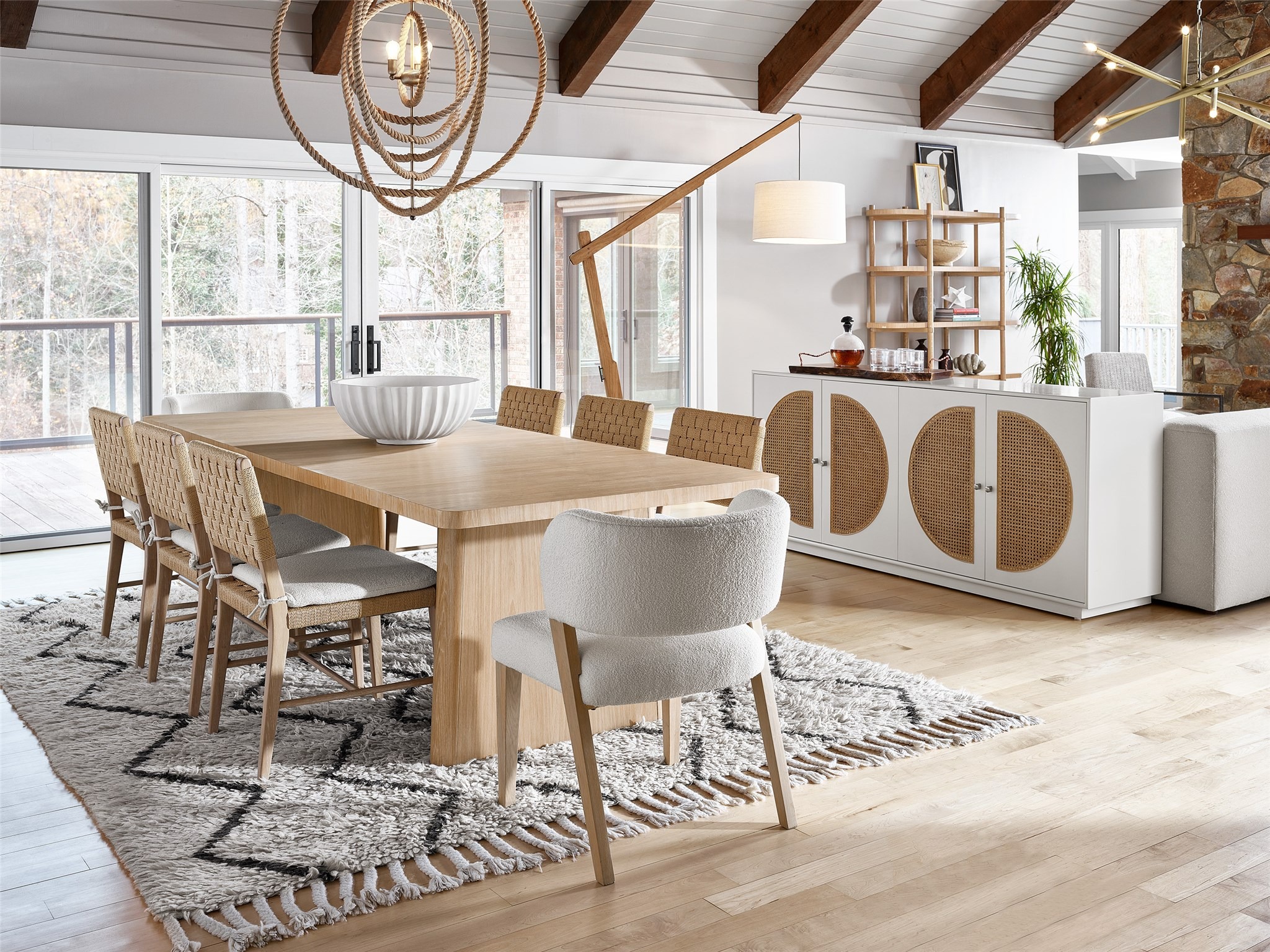 Prier Fabric/Wood Side Chair