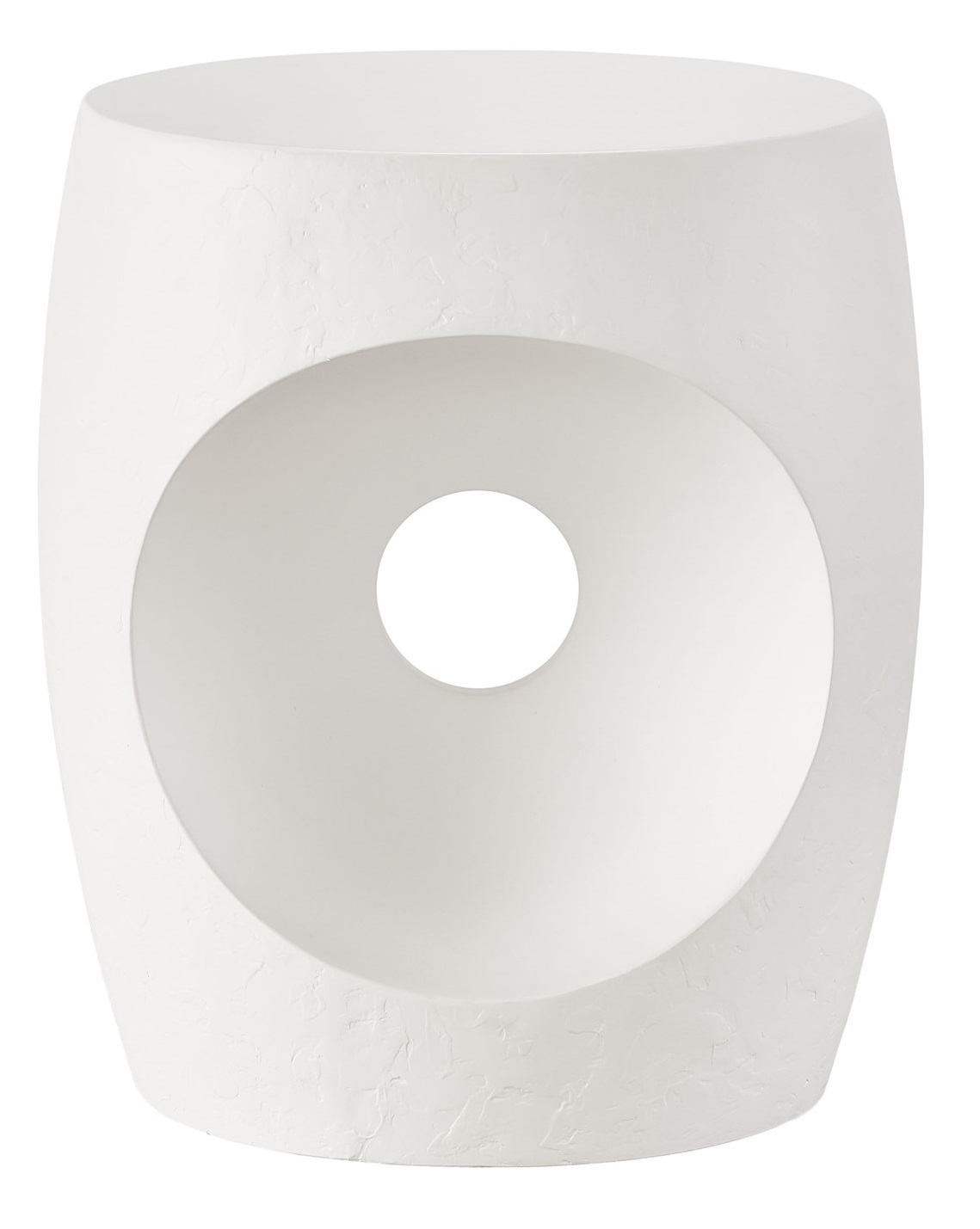 Canyo Oval Textured Accent Table