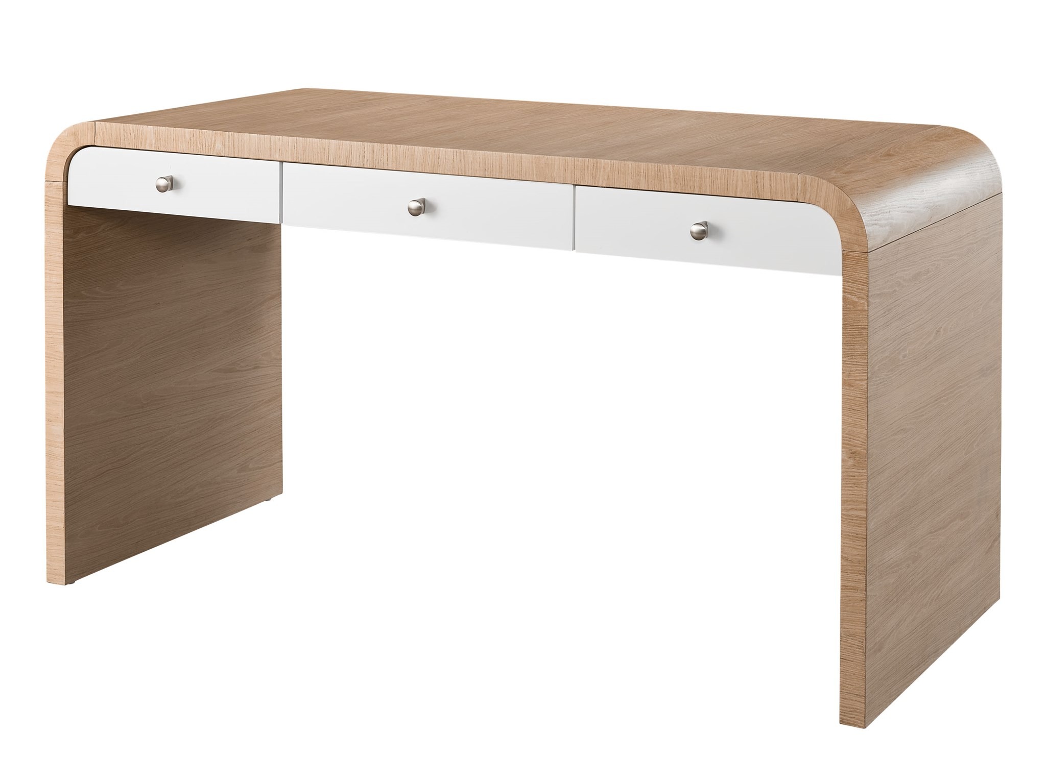 Nomad Wood Writing Desk w/3 Drawers