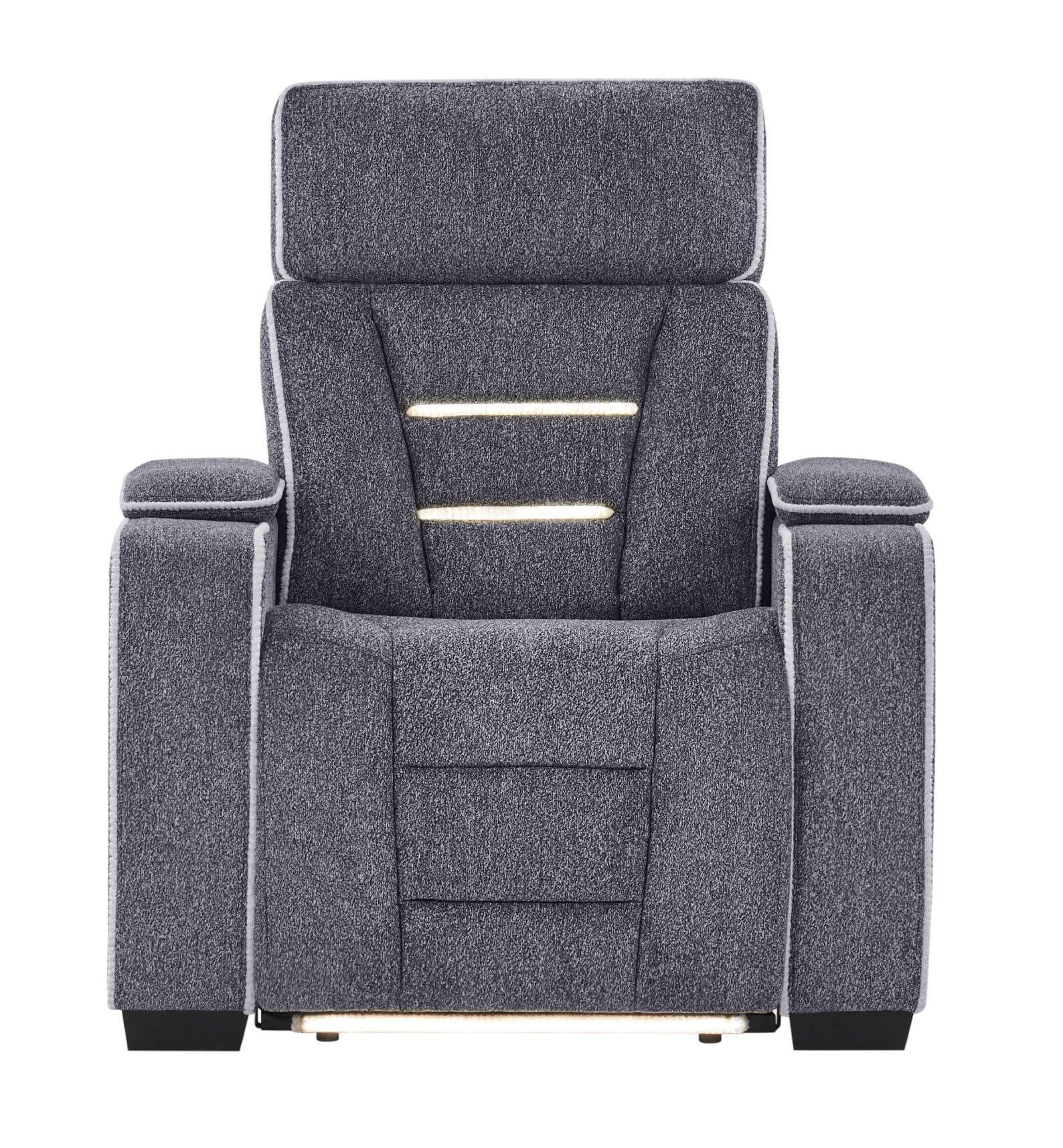 U1895 Fabric Recliner Chair with LED Light