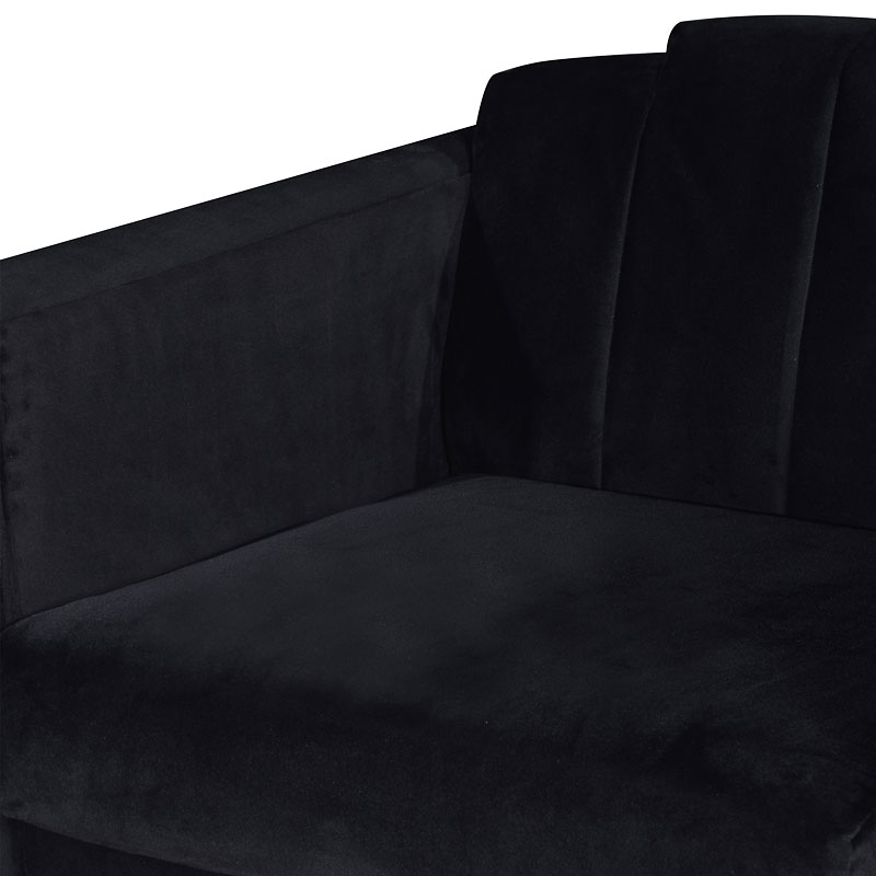 SM Empire Velvet Sofa w/Light