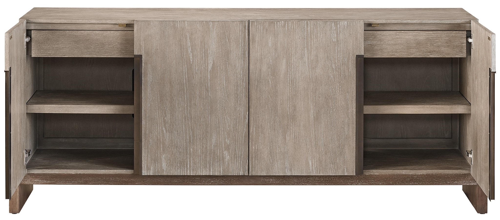 Pescadero Wood Credenza w/4 Doors