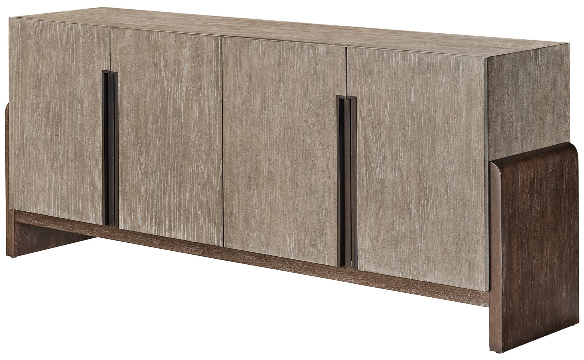 Pescadero Wood Credenza w/4 Doors