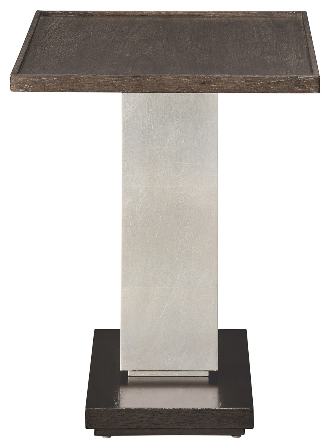 Lucia Wood/Stone Side Table
