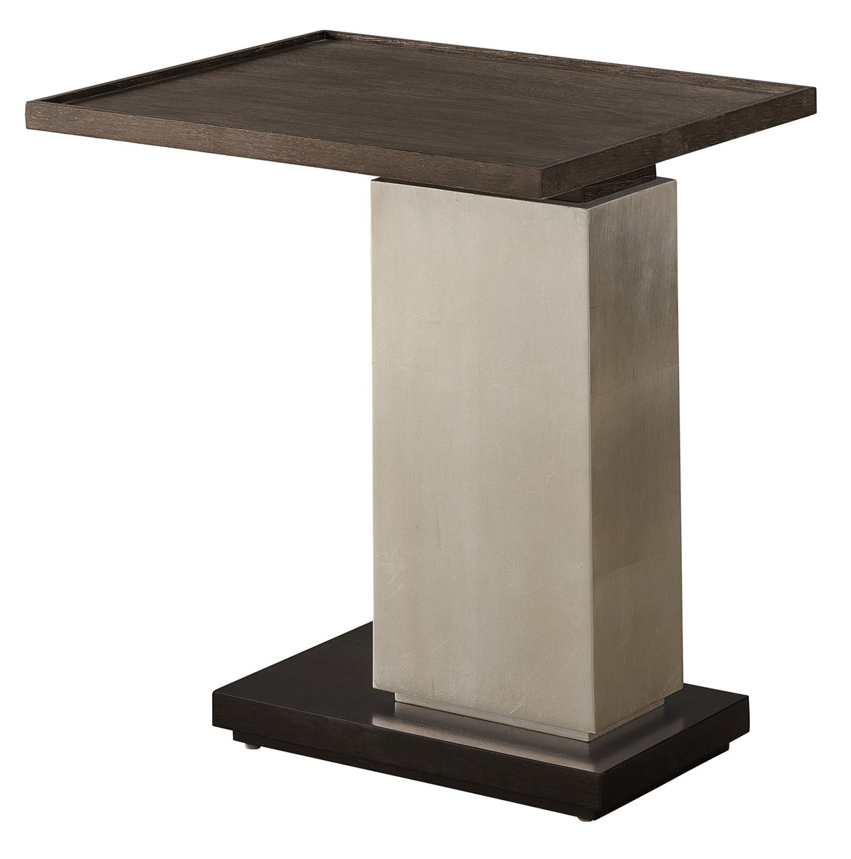 Lucia Wood/Stone Side Table