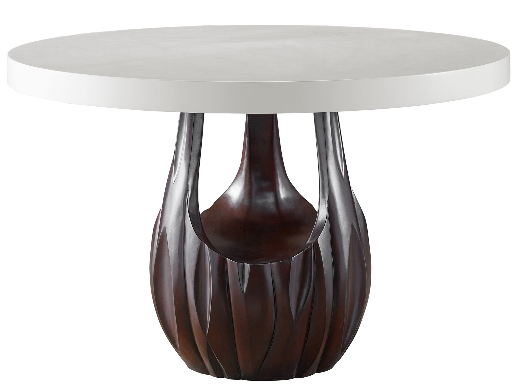 Carmel Wood Round Dining Table