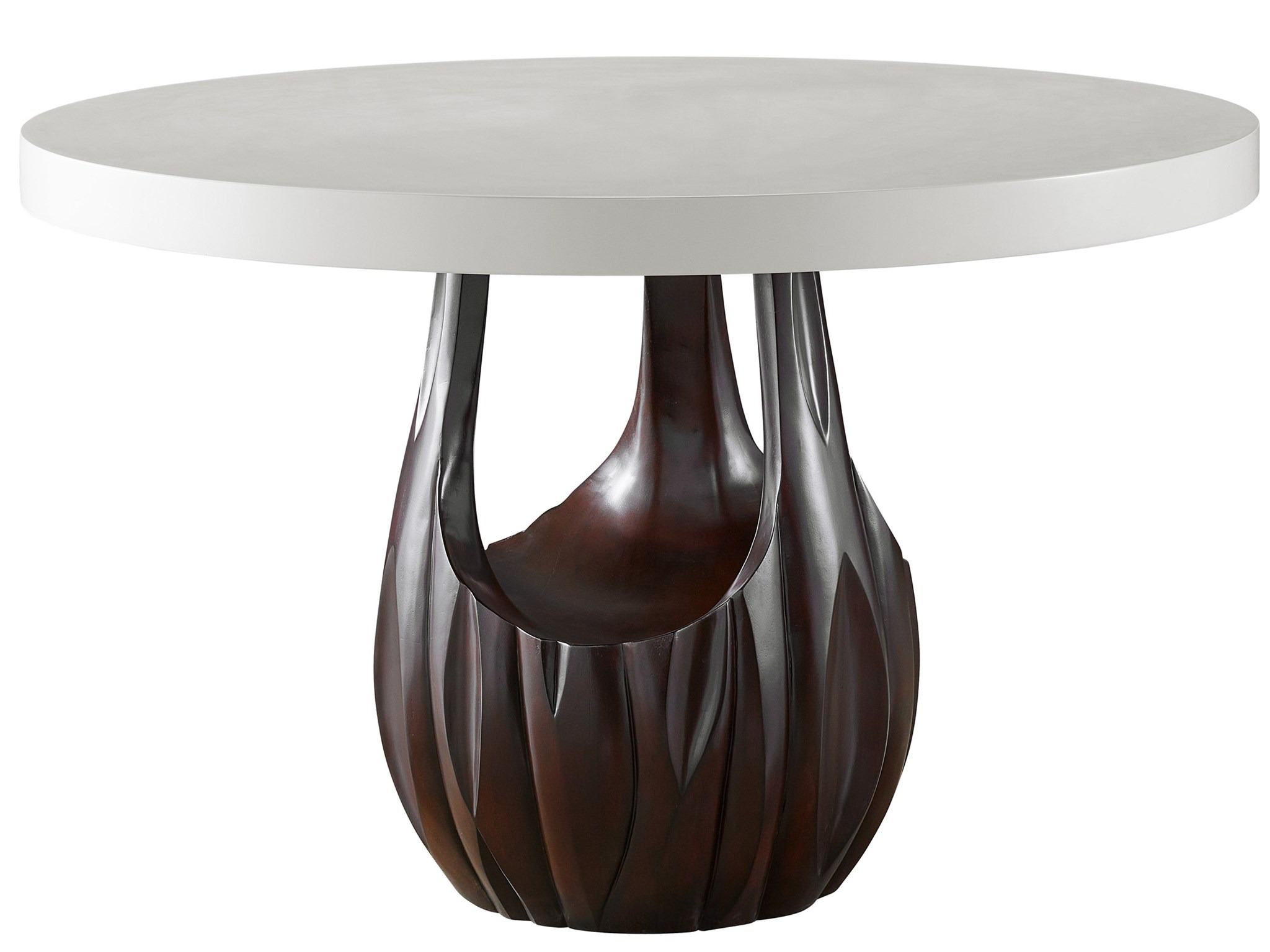 Carmel Wood Round Dining Table