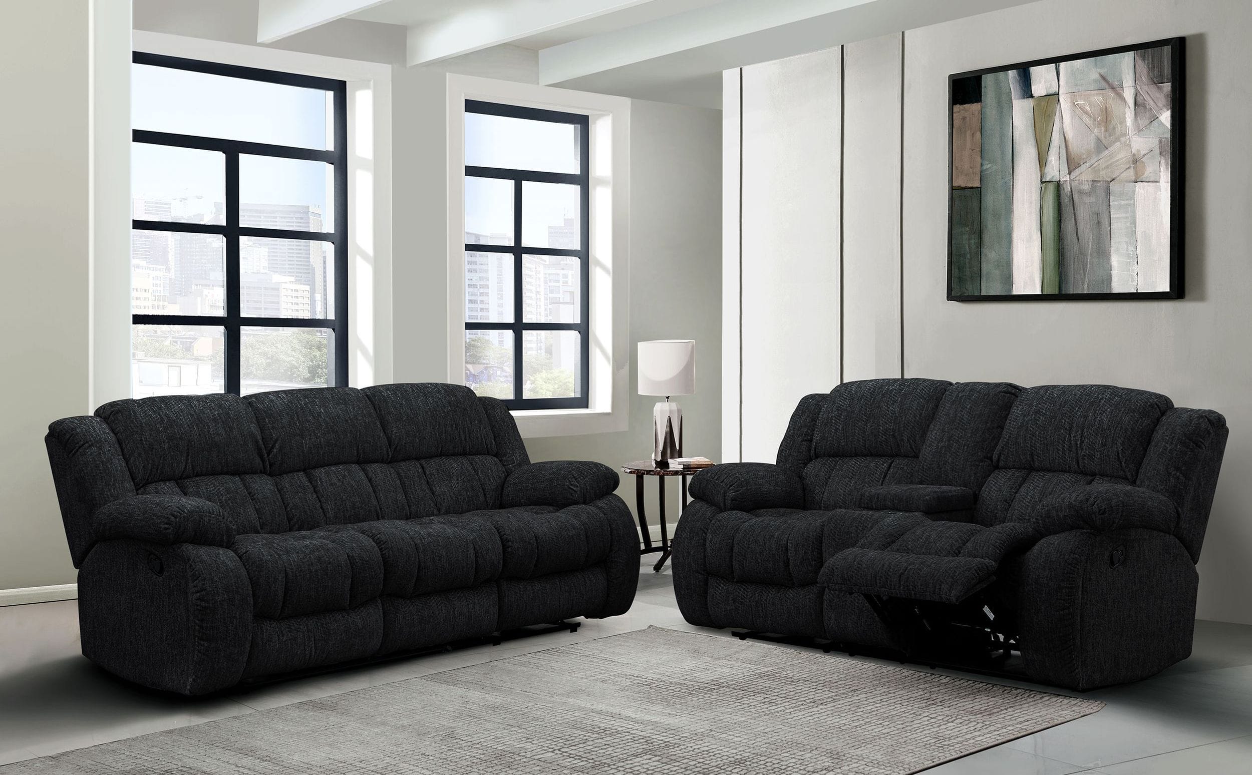 U250 Fabric Reclining Sofa