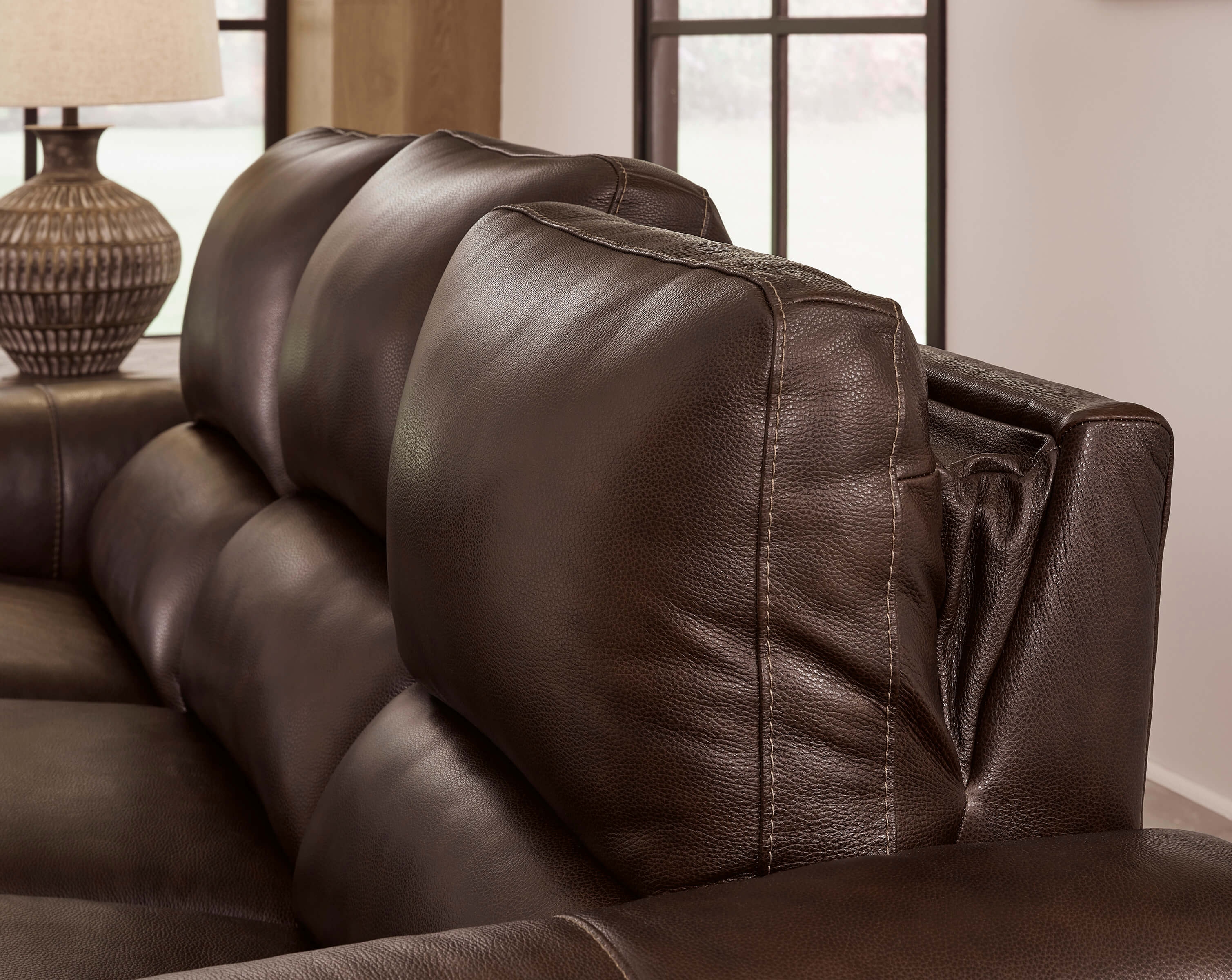 Alessandro Leather Power Reclining Sofa