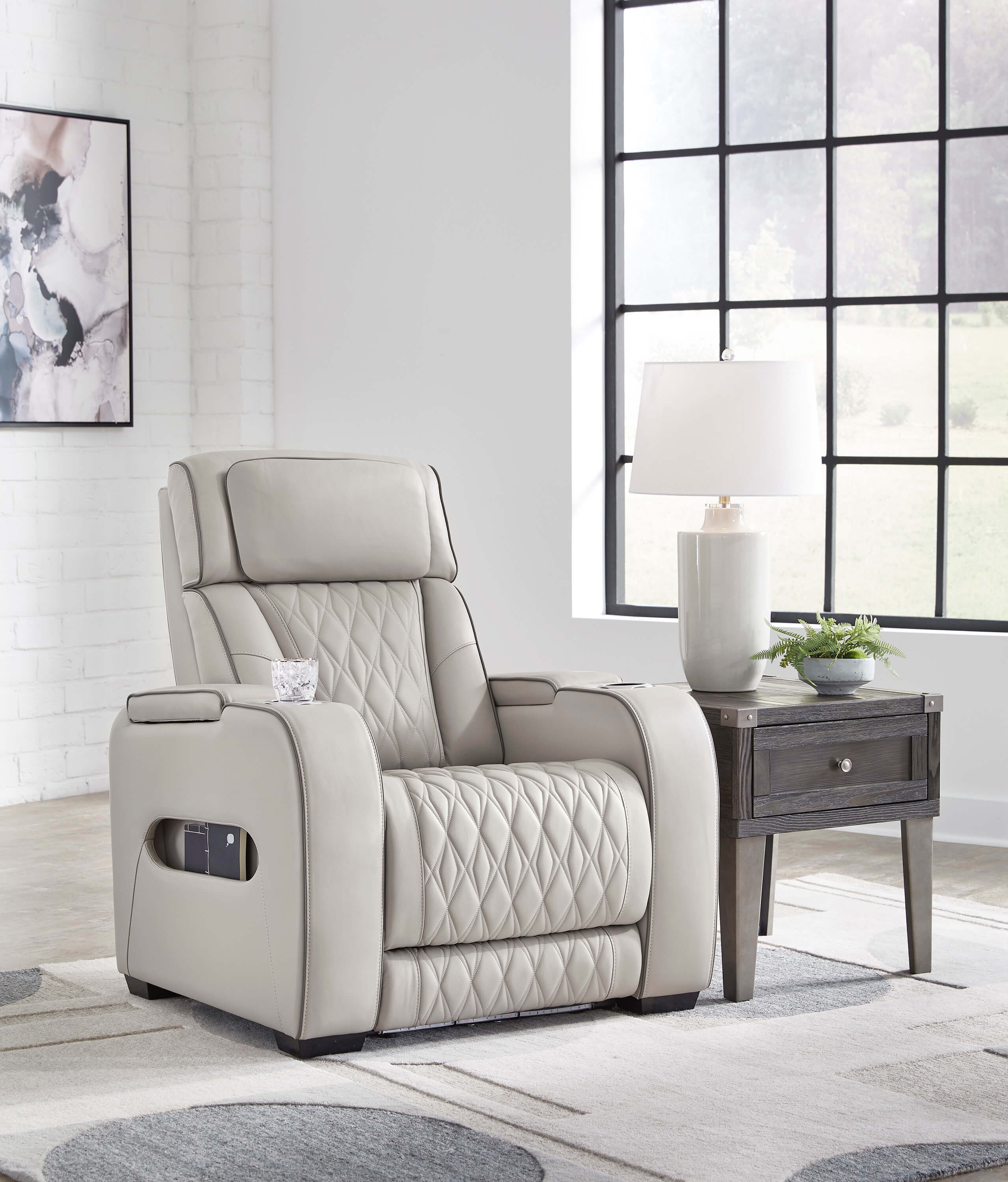 Boyington Leather Power Reclining chair