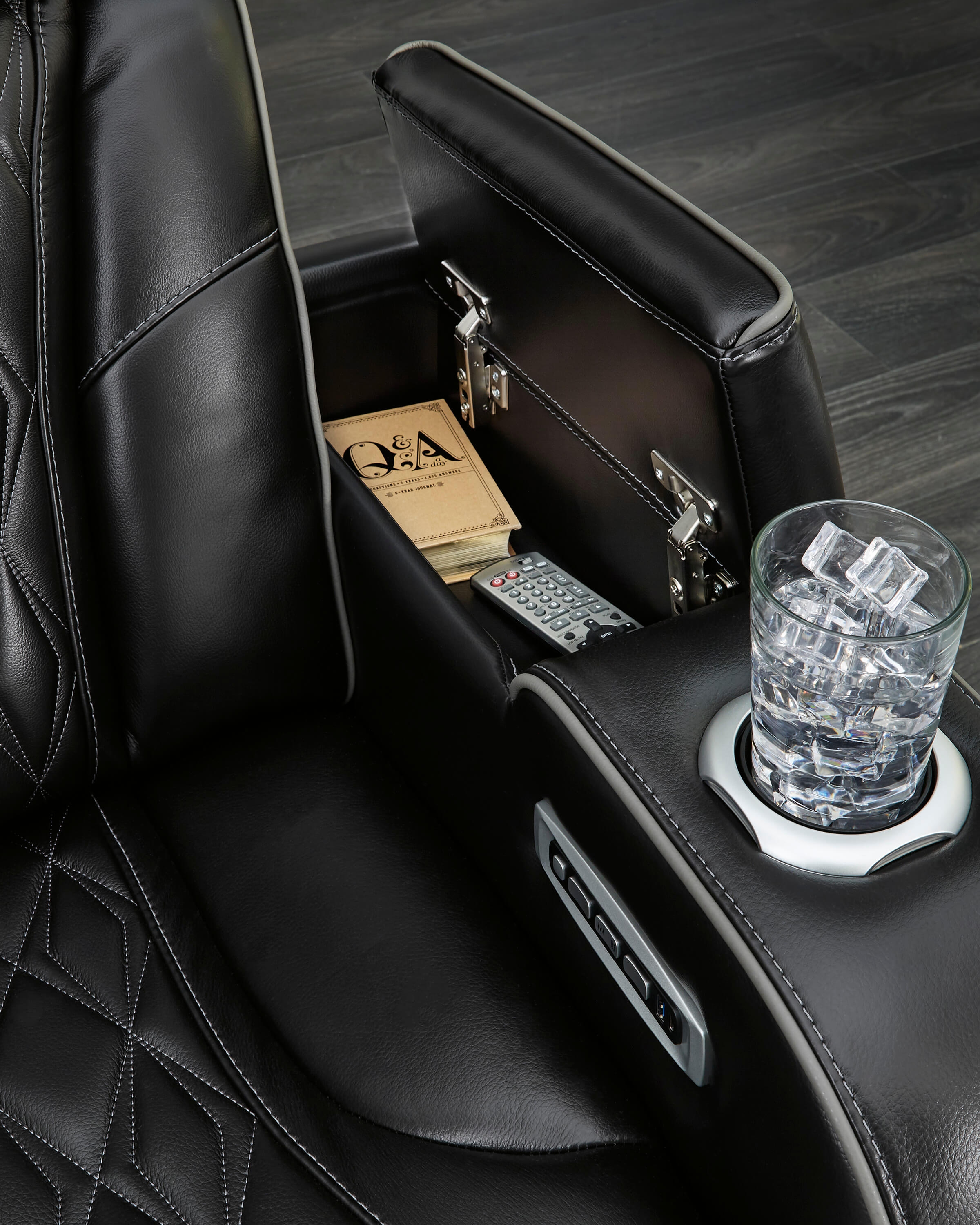 Boyington Power Reclining Sofa function