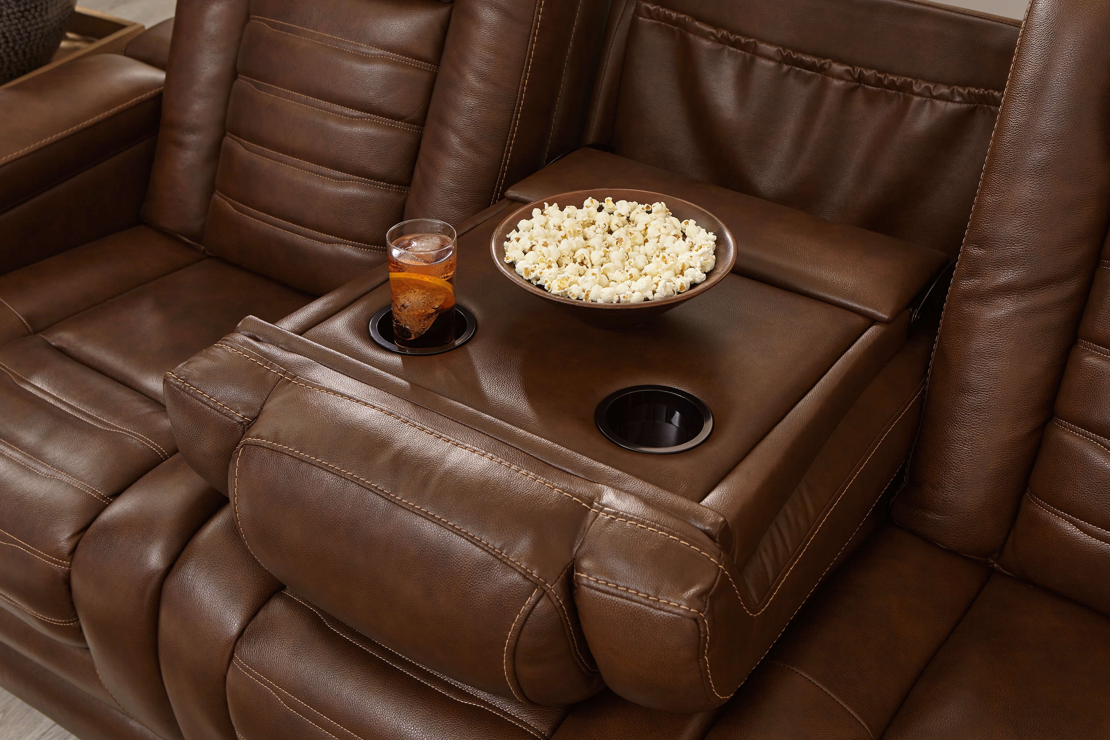 Backtrack Leather sofa detail