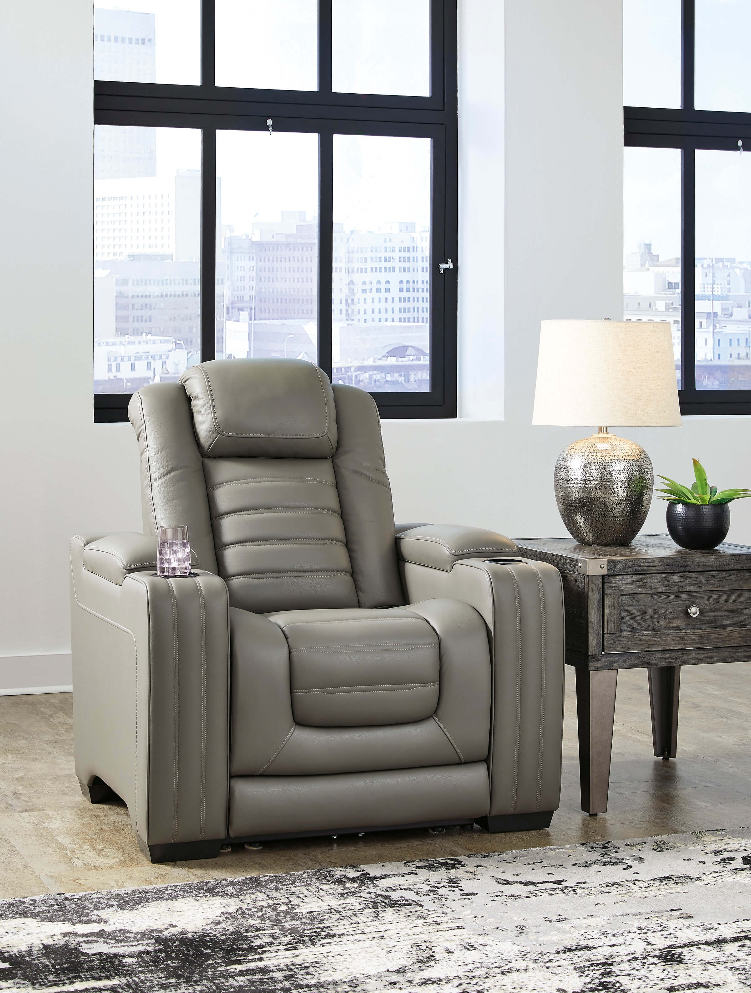 Backtrack Leather Power Reclining Chair