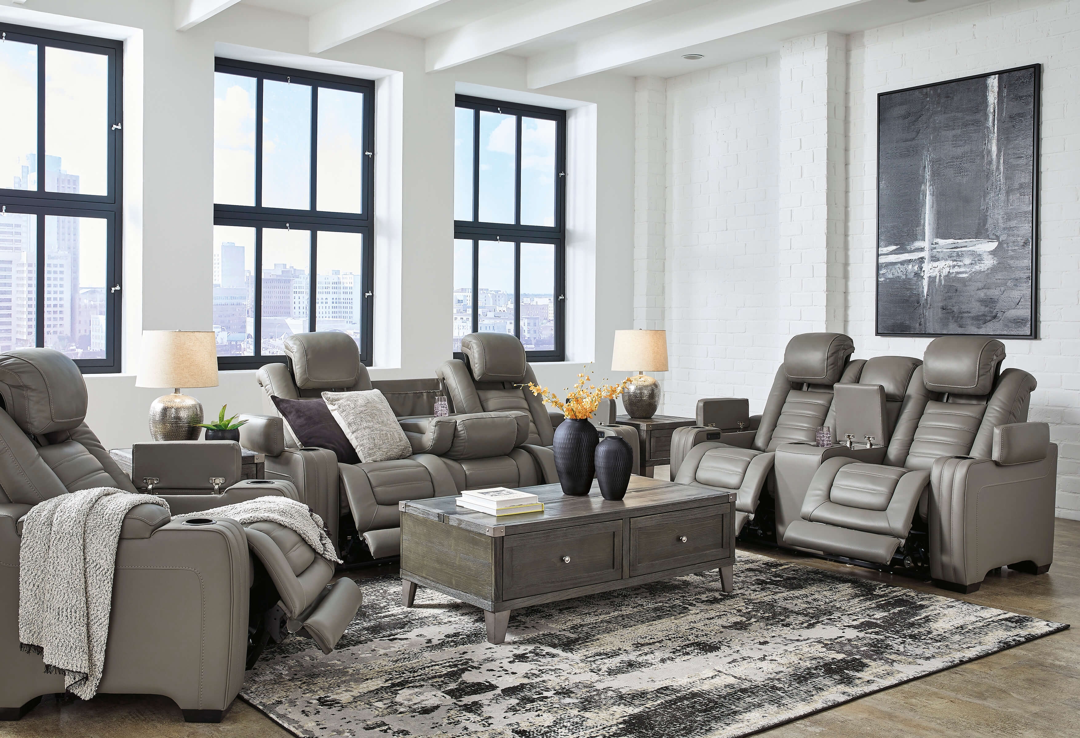 ashley backtrack Living Room Set