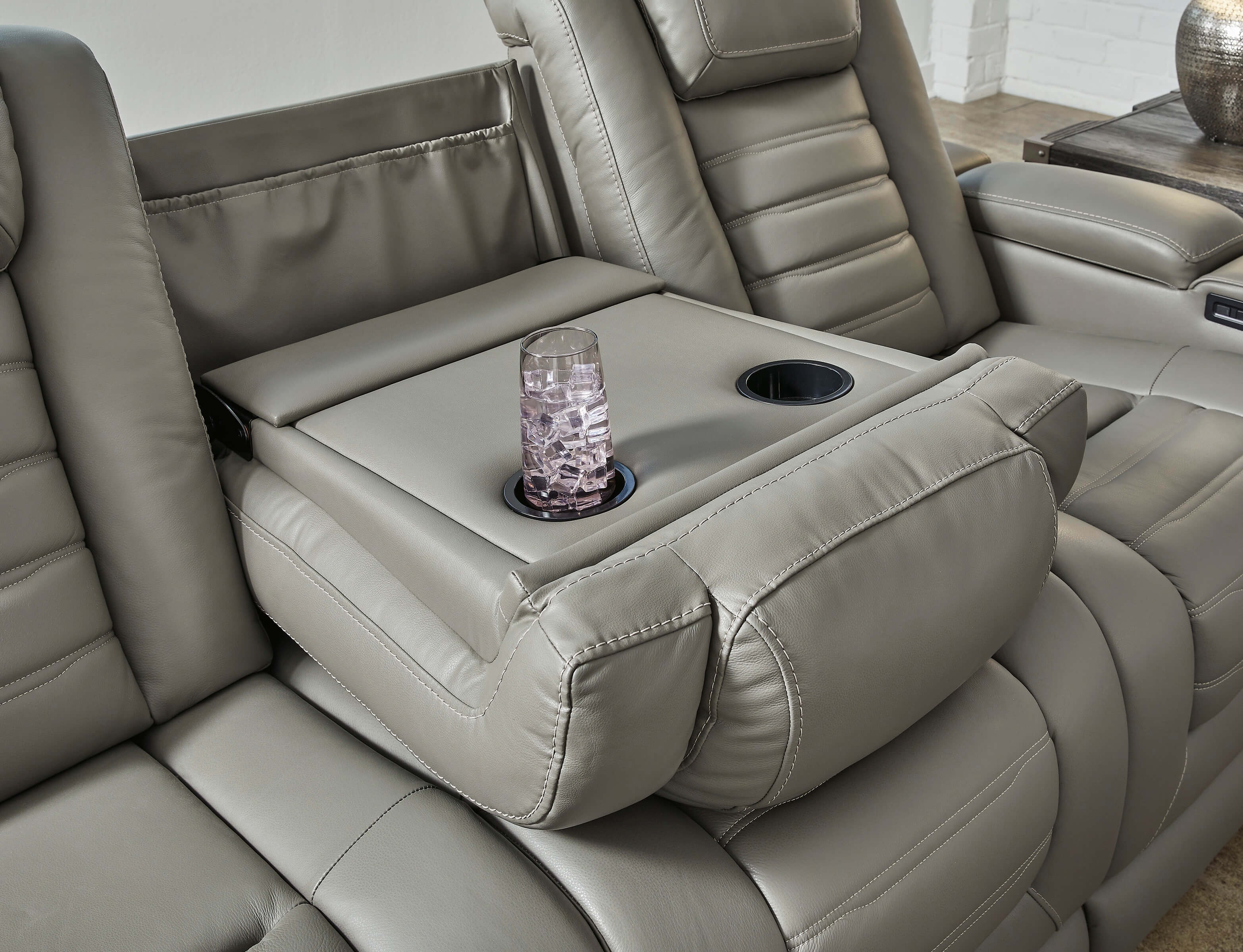 Backtrack Leather Power Reclining Sofa