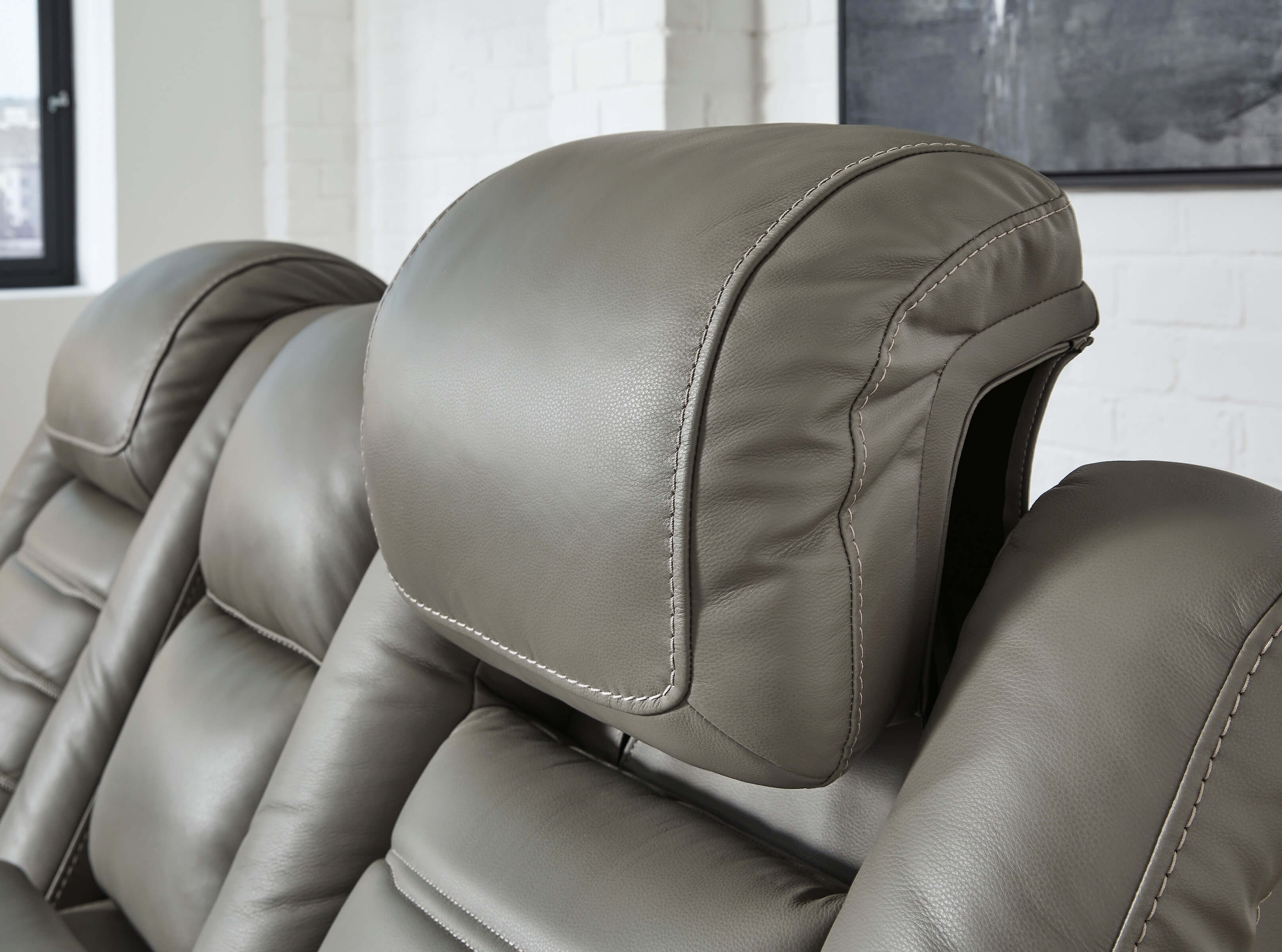 Backtrack Leather Power Reclining Sofa