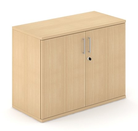 Uni Plus Office Cabinet w/2 Doors, Lock & Height Adj. Shelf
