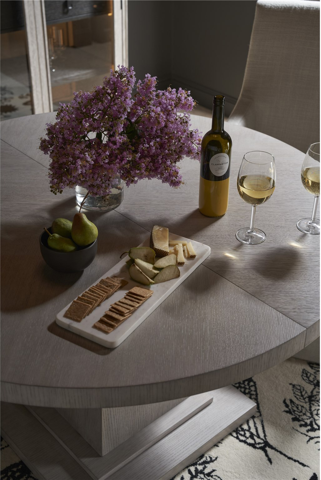 Rasmus Wood Round Dining Room Set