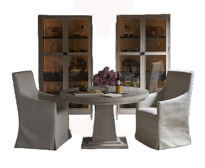 Rasmus Wood Round Dining Room Set