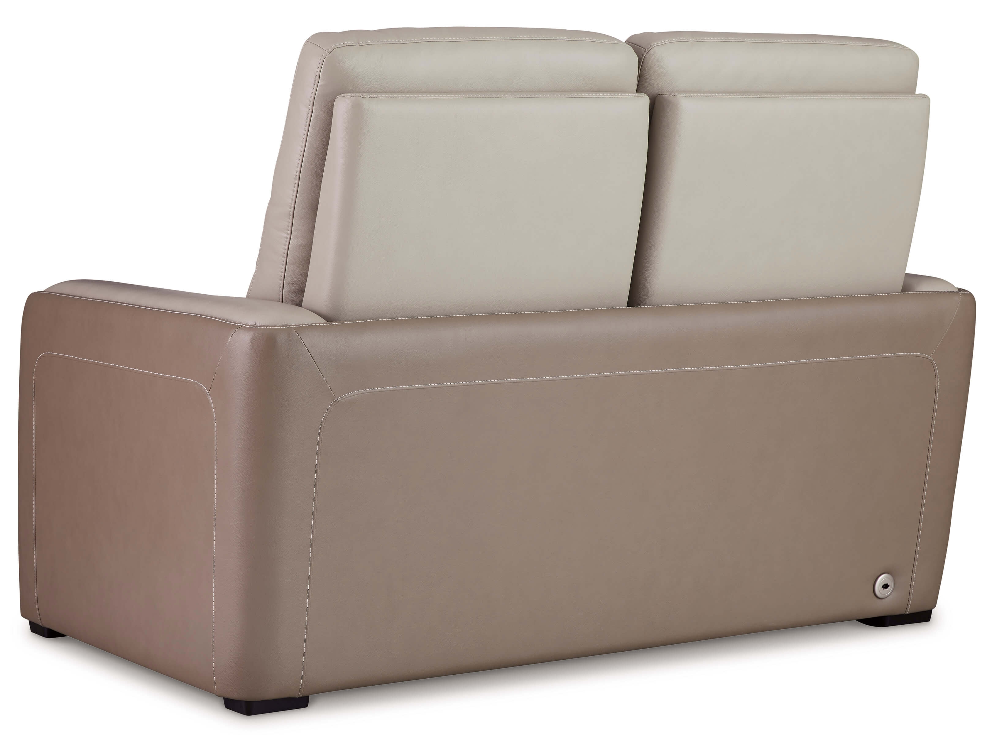 Battleville Leather Power Reclining Loveseat