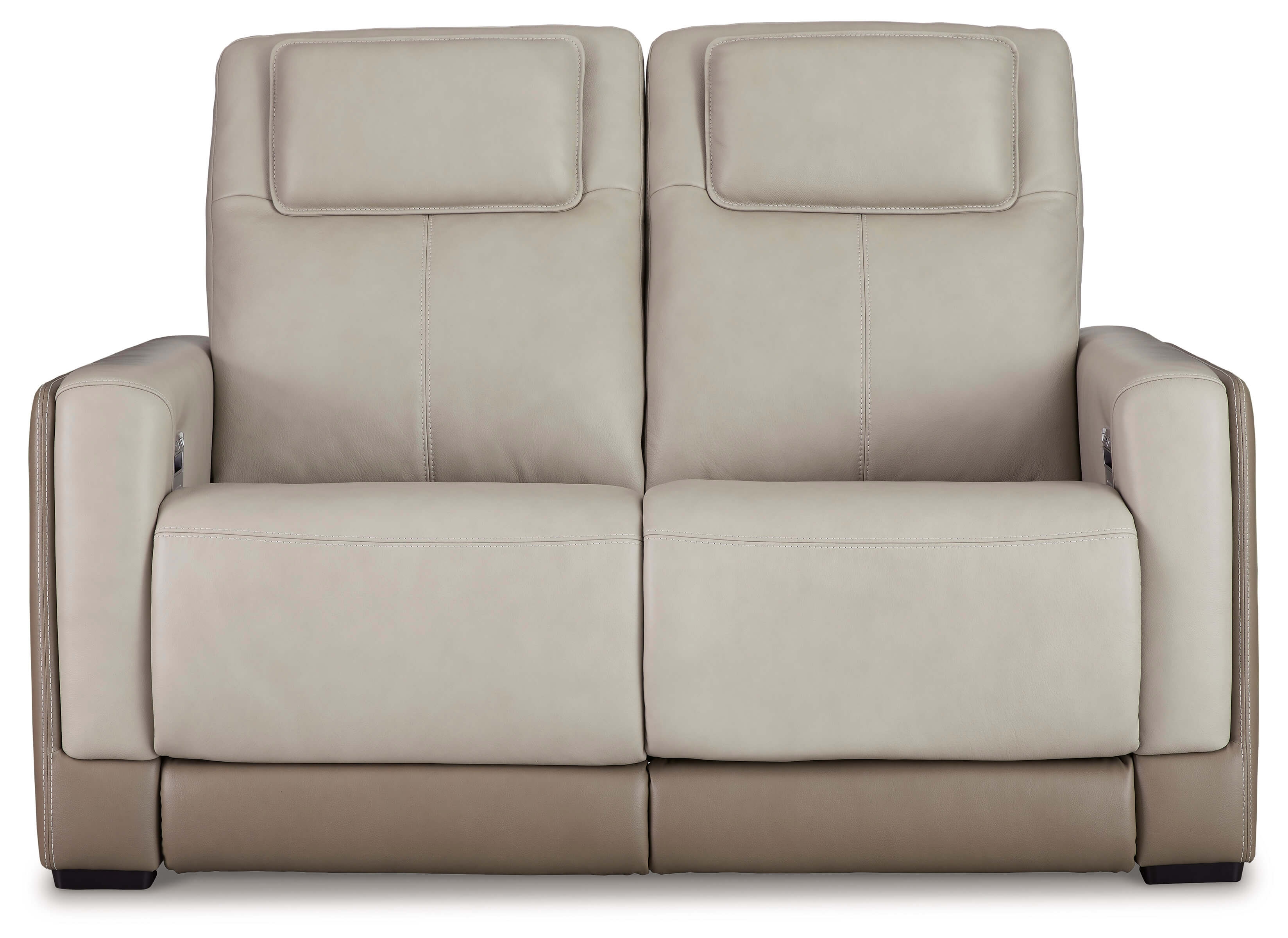 Battleville Leather Power Reclining Loveseat