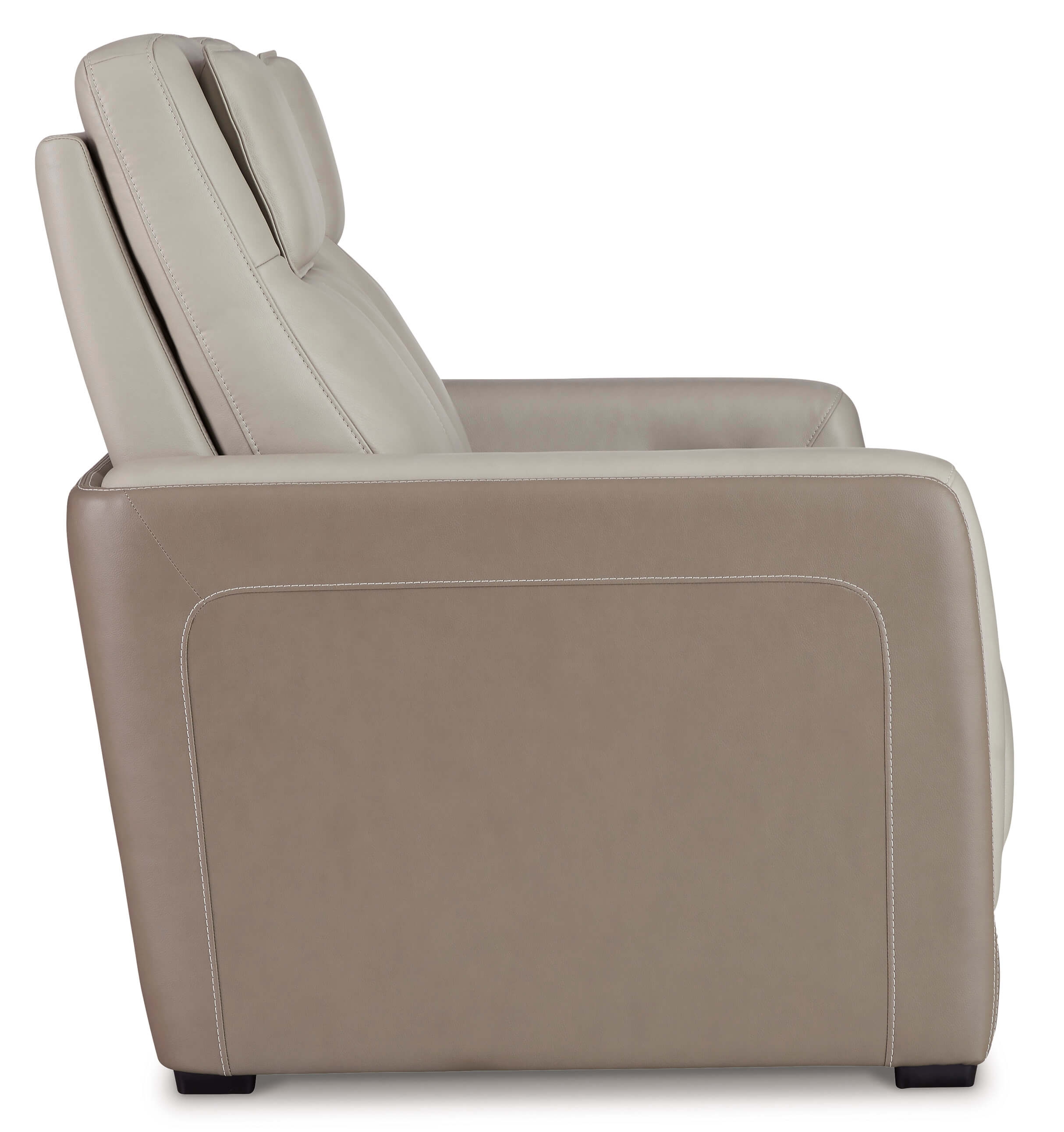 Battleville Leather Power Reclining Loveseat