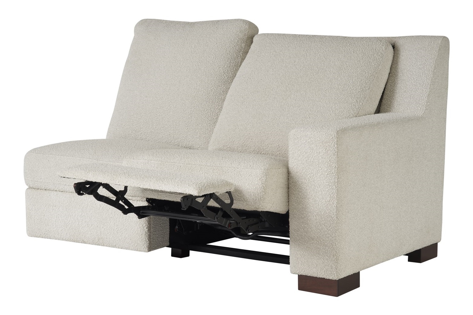 Rhodes Fabric Reclining L-Shaped Sectional Sofa